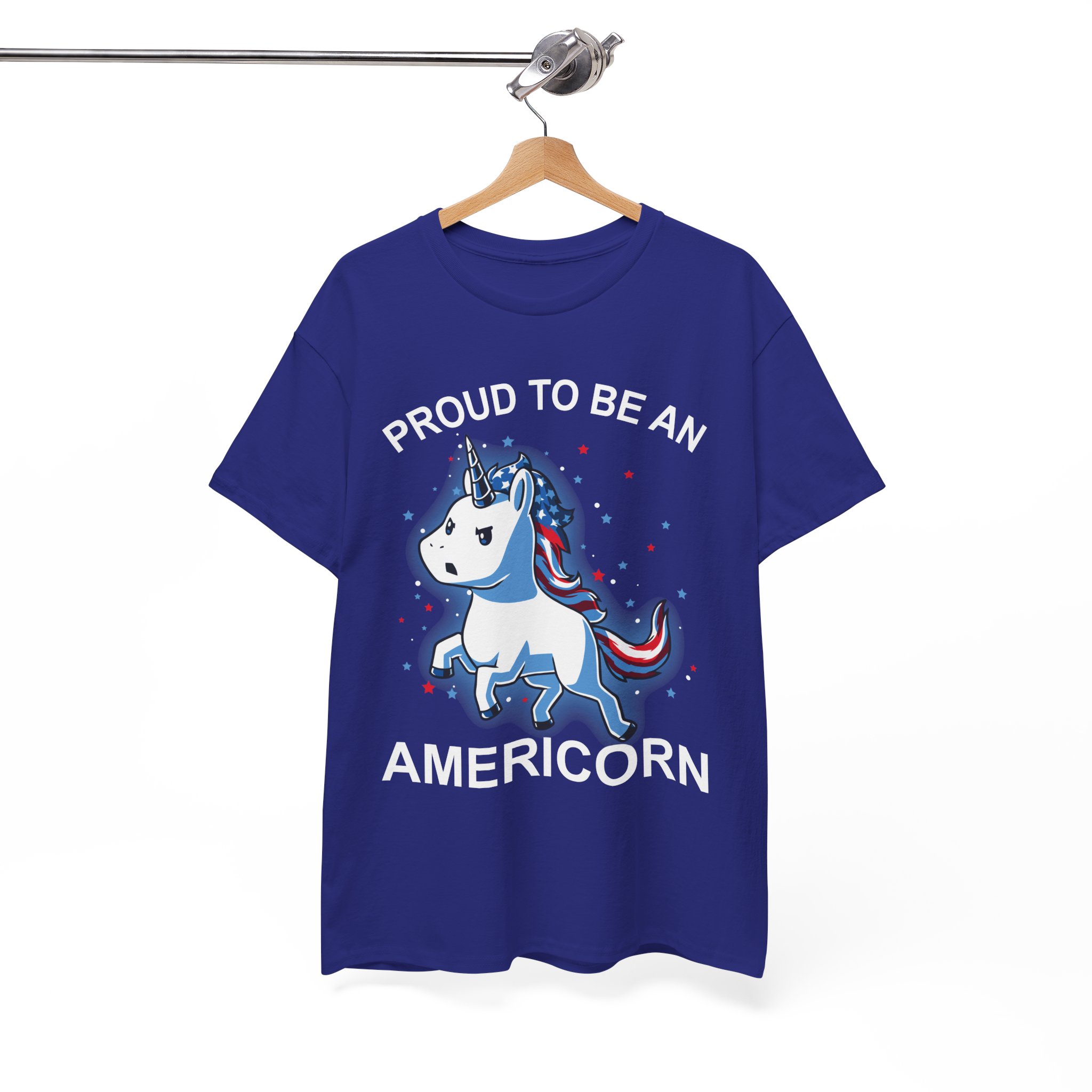 Proud to Be an American Patriotic Unicorn Tee - Image 9