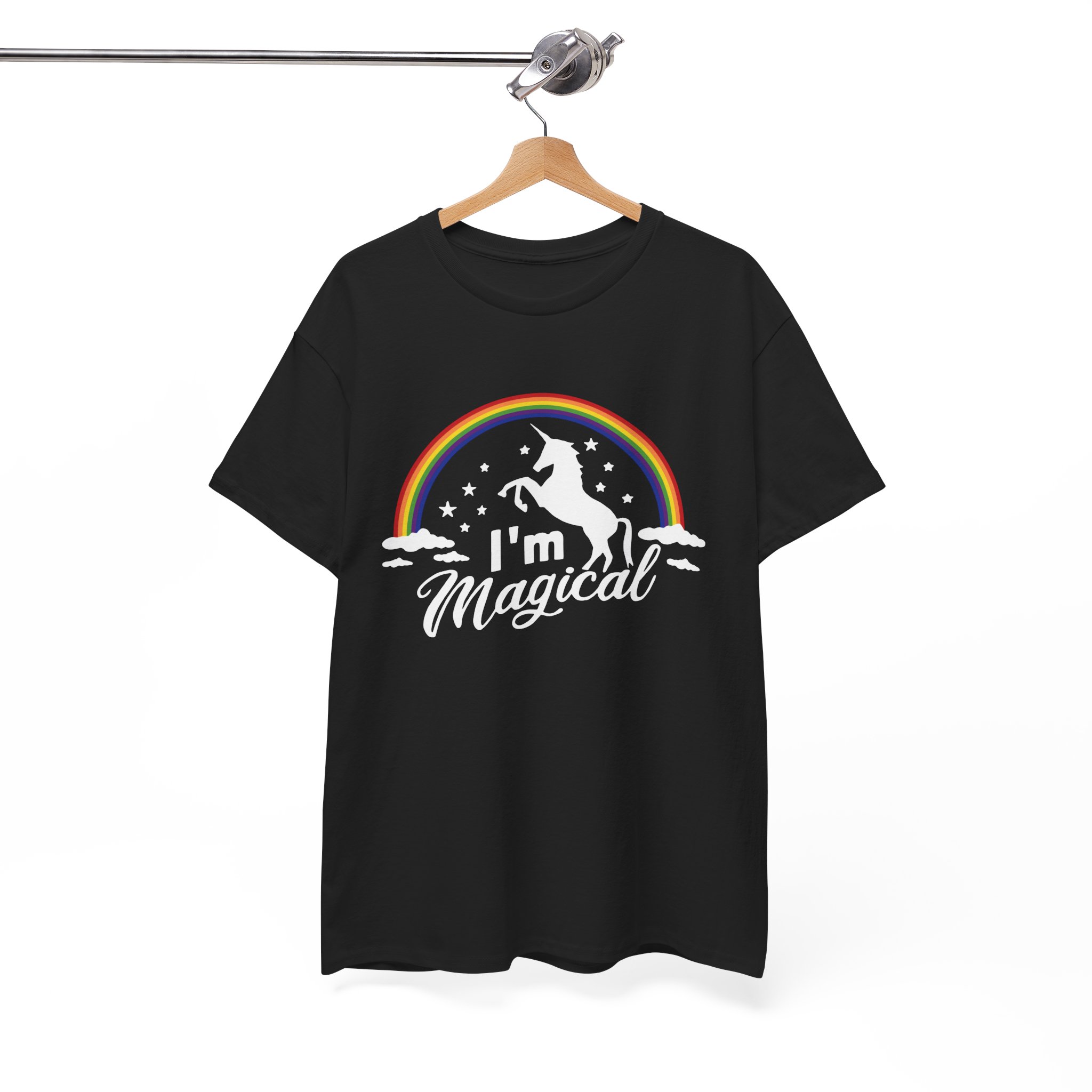 I'm Magical Unicorn Rainbow T-Shirt - Image 2