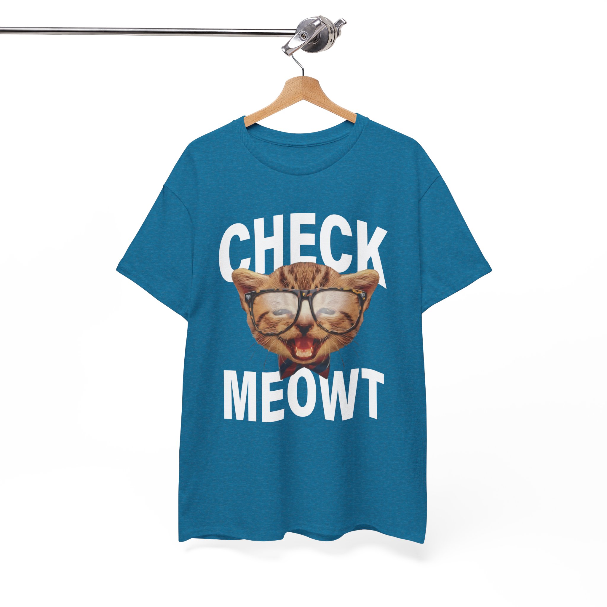 Check Meowt Cat Lover T-Shirt - Image 8