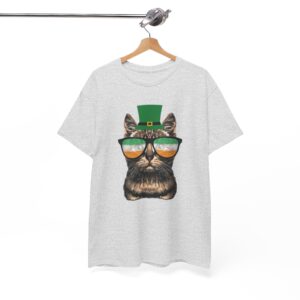 St. Patrick's Day Cat & Leprechaun T-Shirt