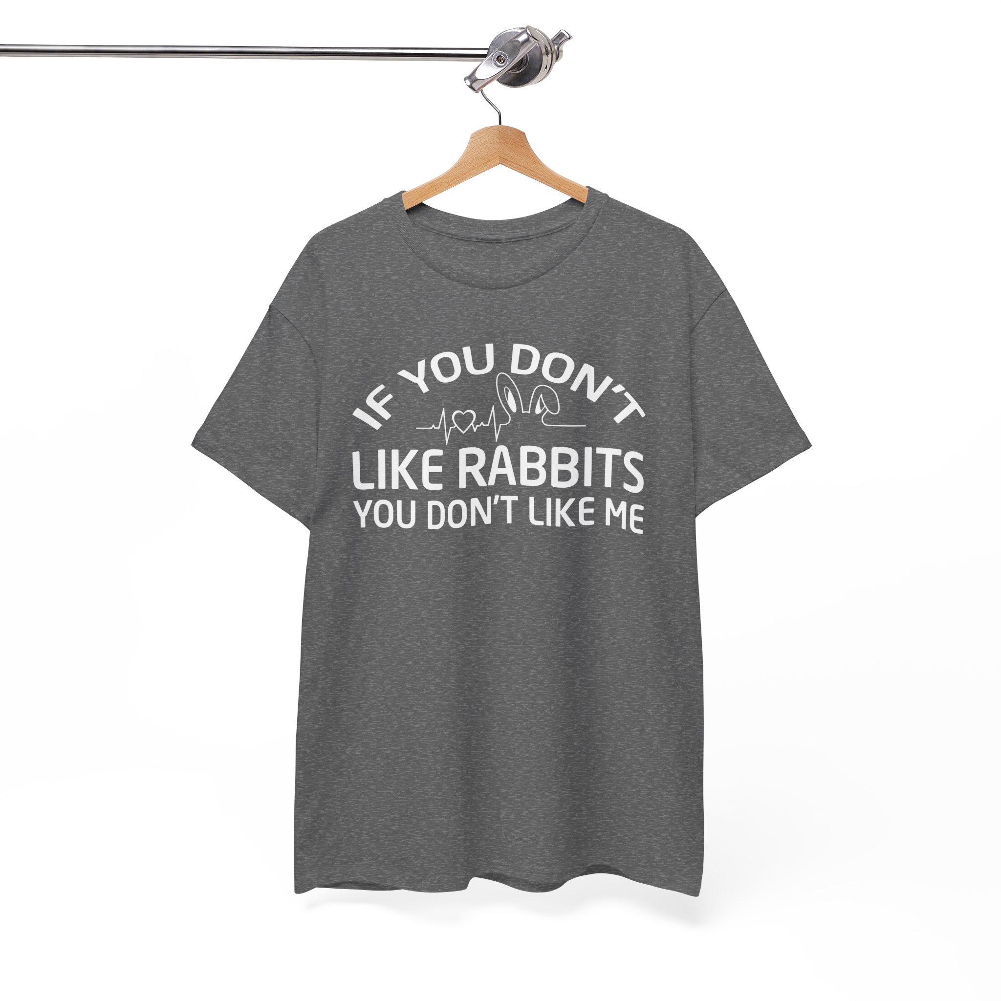 If You Don't Like Rabbits You Don't Like Me T-Shirt - Image 6
