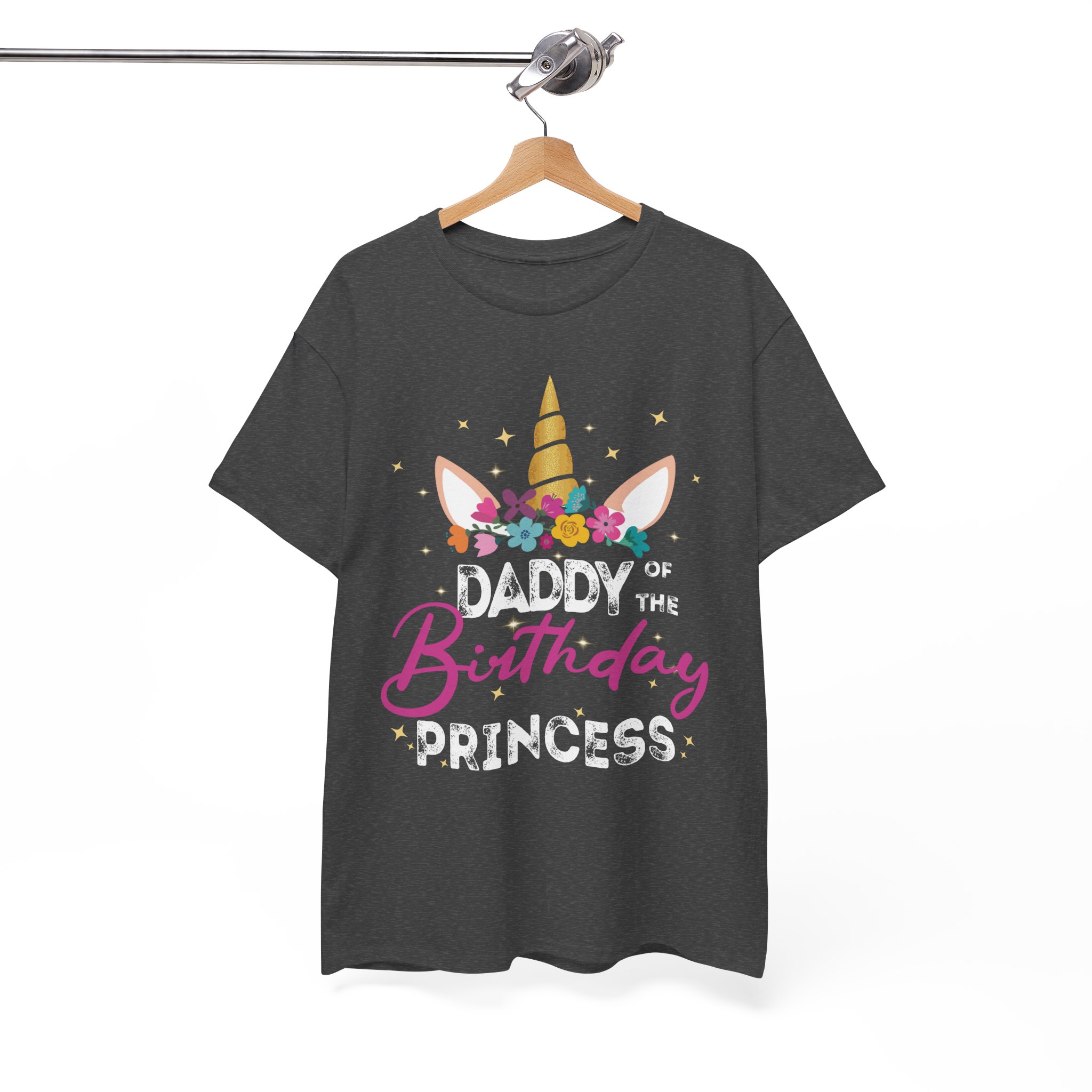 Daddy of the Birthday Princess Unicorn T-Shirt