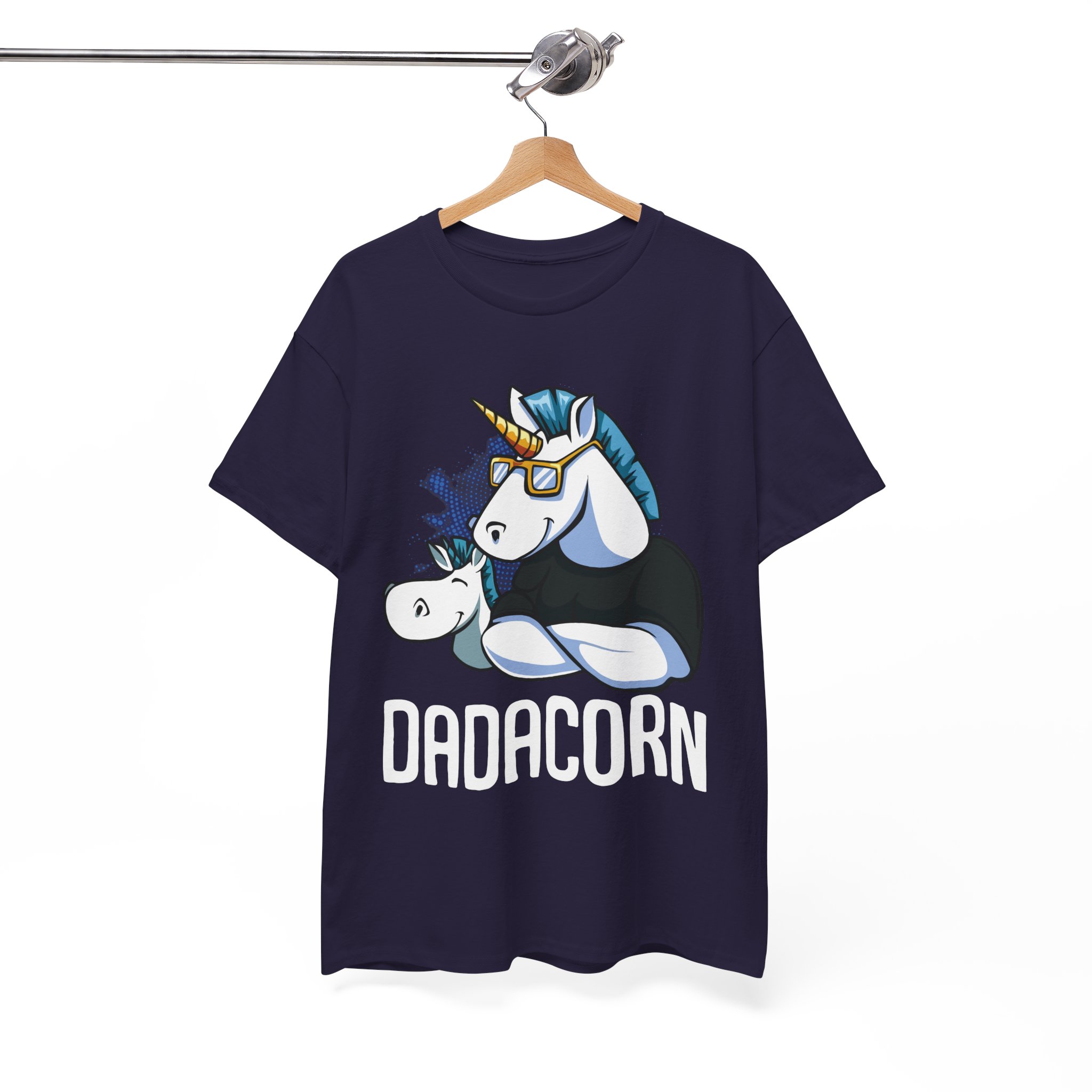 Dadacorn Unicorn Tee For Father’s Day Gift T-Shirt - Image 9