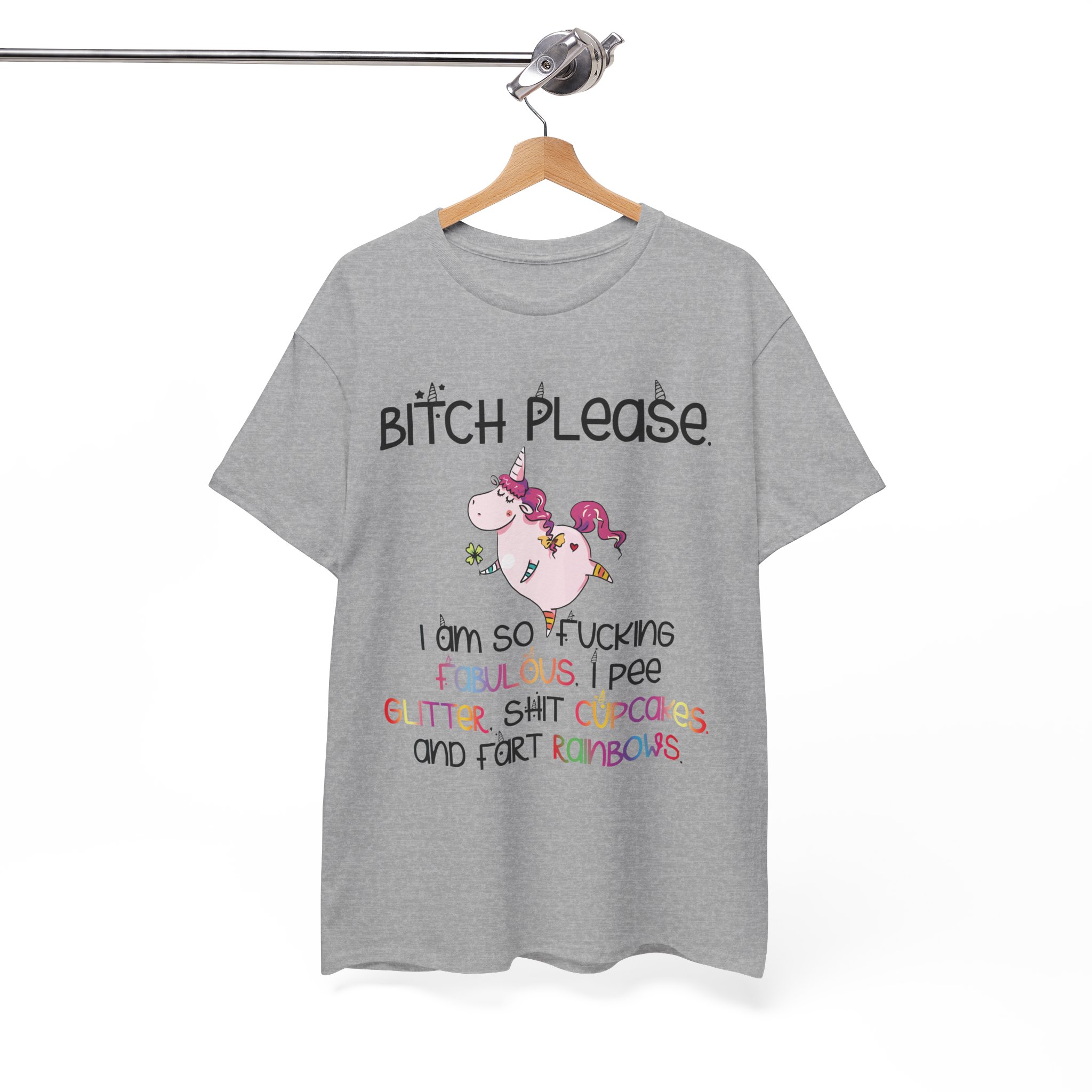 Funny Cupcakes Unicorn Rainbows Shirt - Image 4