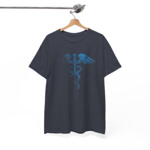 Caduceus Medical Vintage Blue Healthcare Nursing T‑Shirt