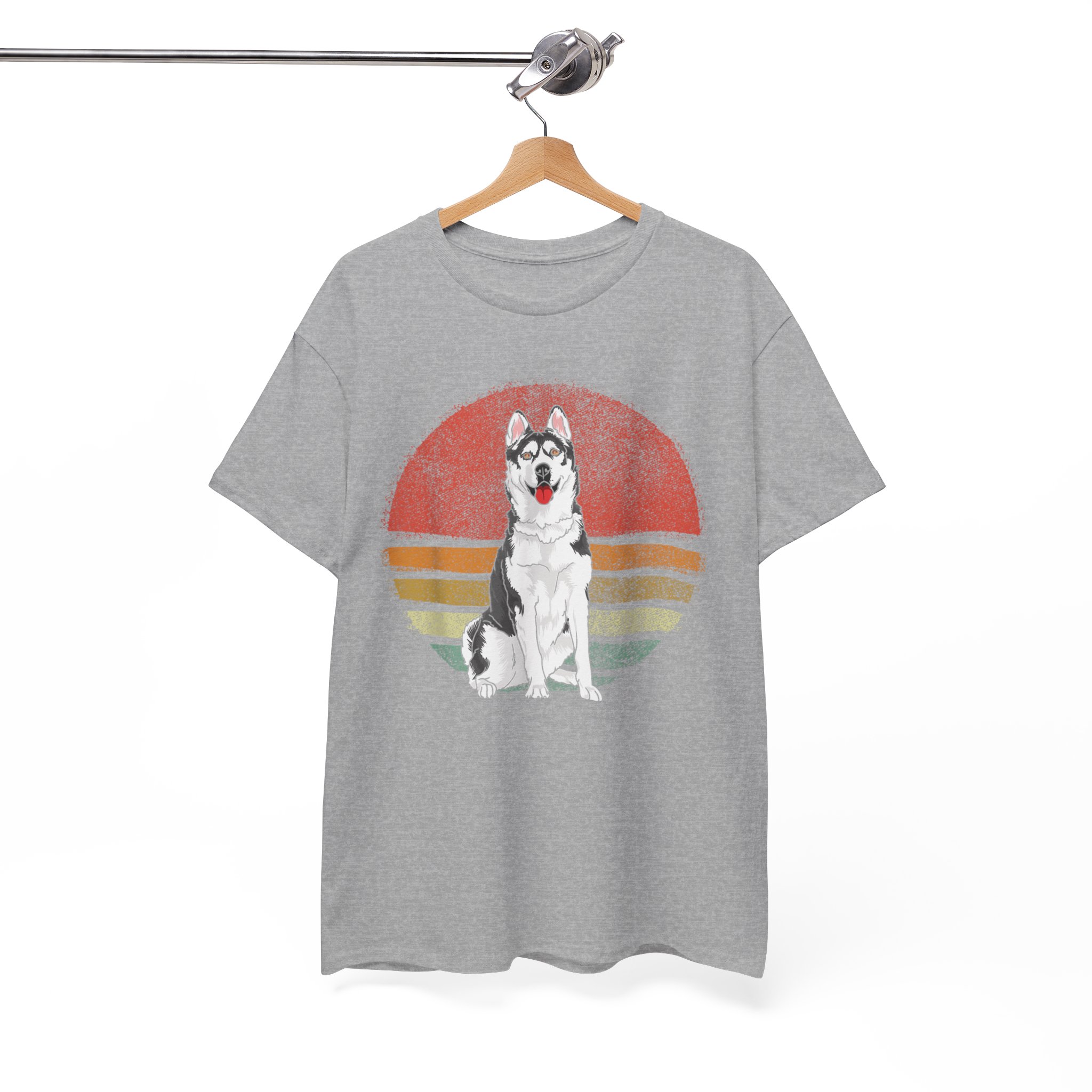 Husky Retro T‑Shirt for Dog Lover - Image 4