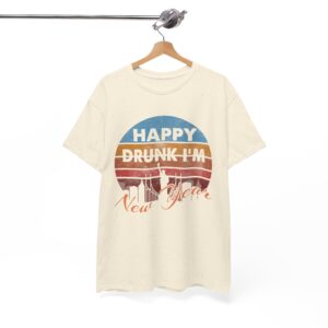 Happy Drunk I'm New Year Party T‑Shirt