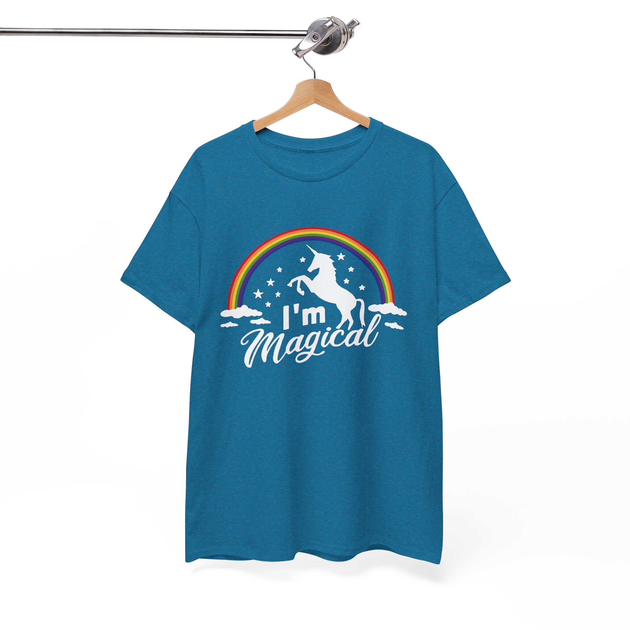 I'm Magical Unicorn Rainbow T-Shirt - Image 6