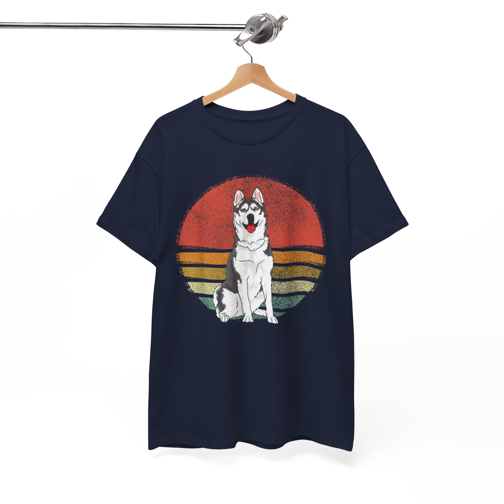 Husky Retro T‑Shirt for Dog Lover - Image 11