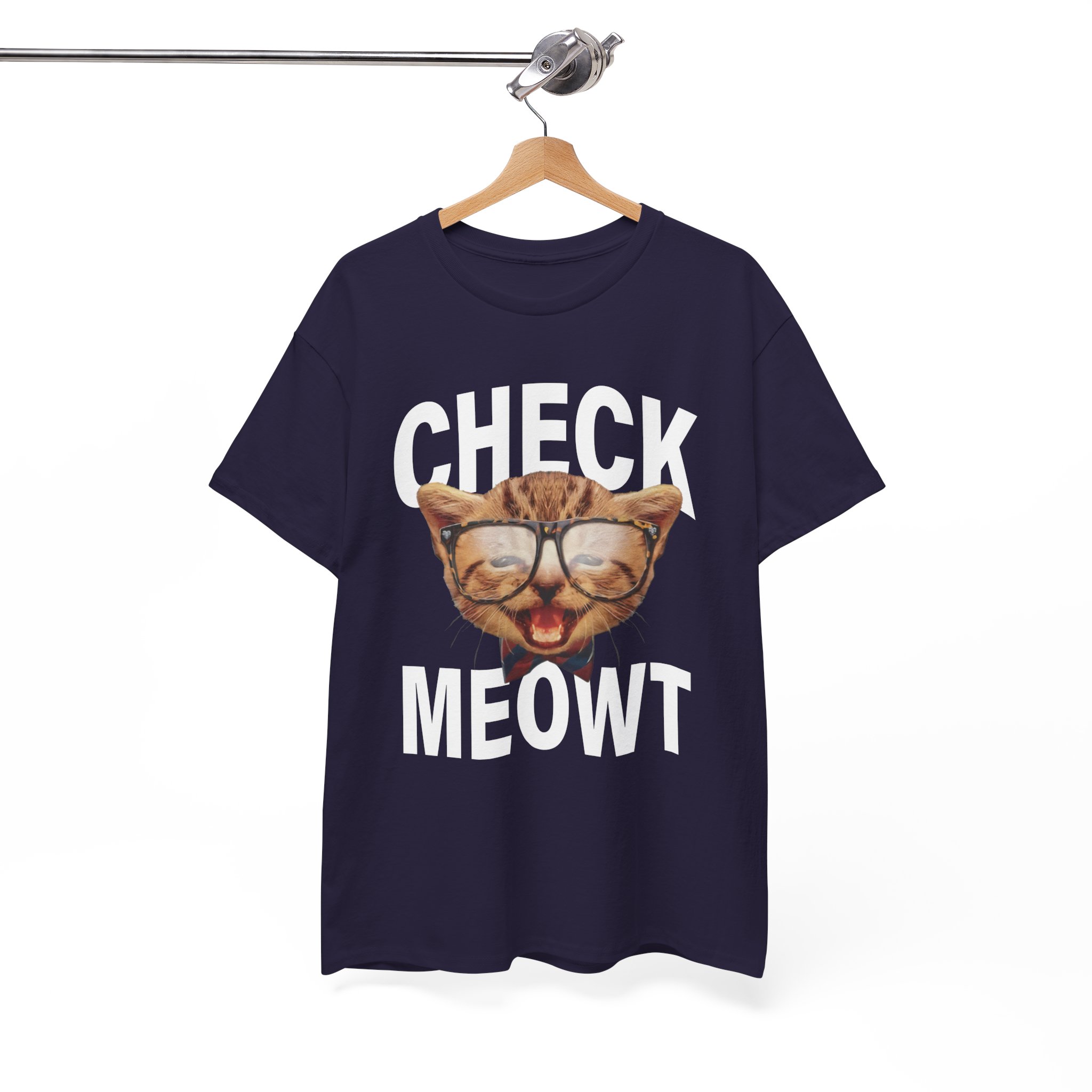 Check Meowt Cat Lover T-Shirt - Image 11