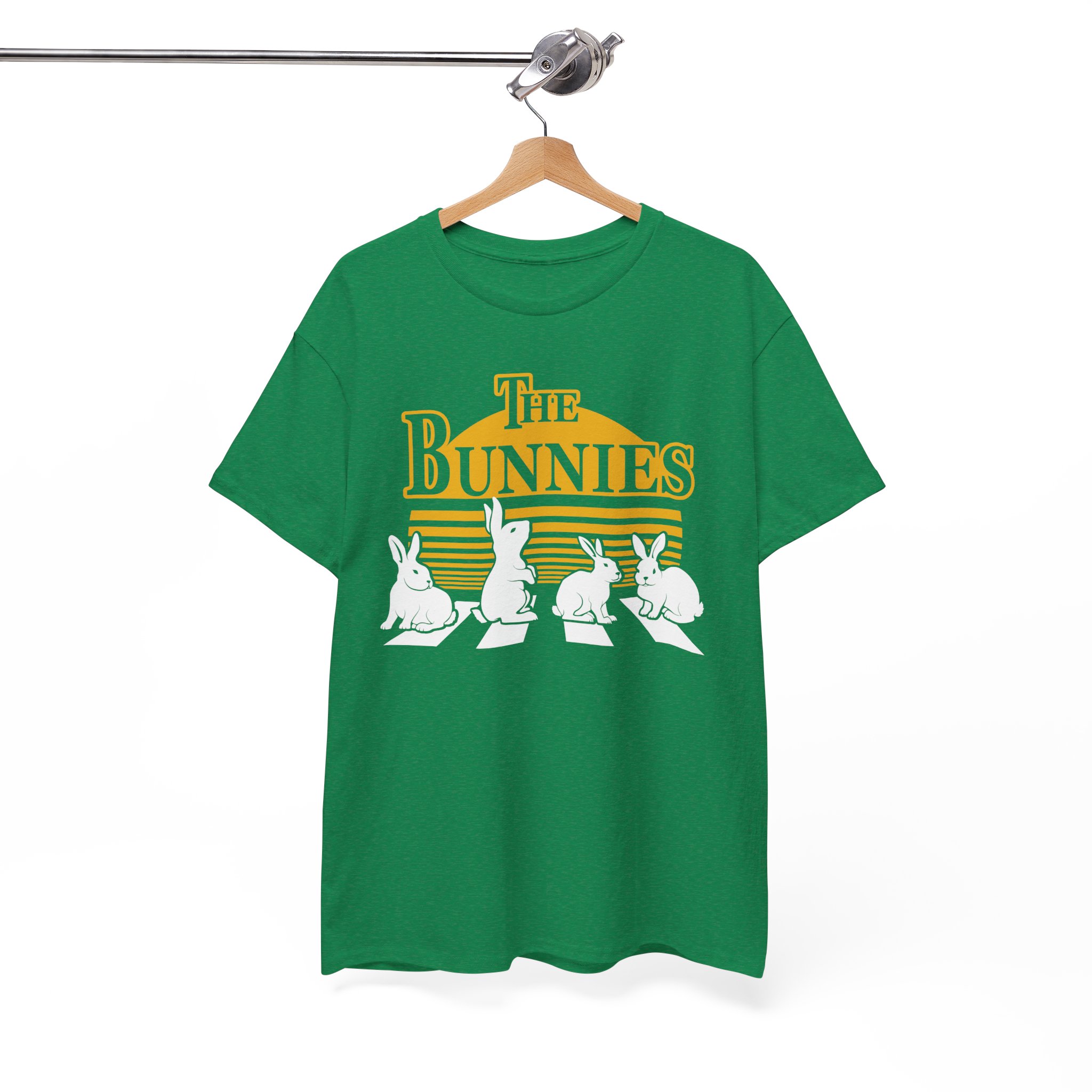 The Beatles Bunnies Crosswalk Funny T-Shirt - Image 5