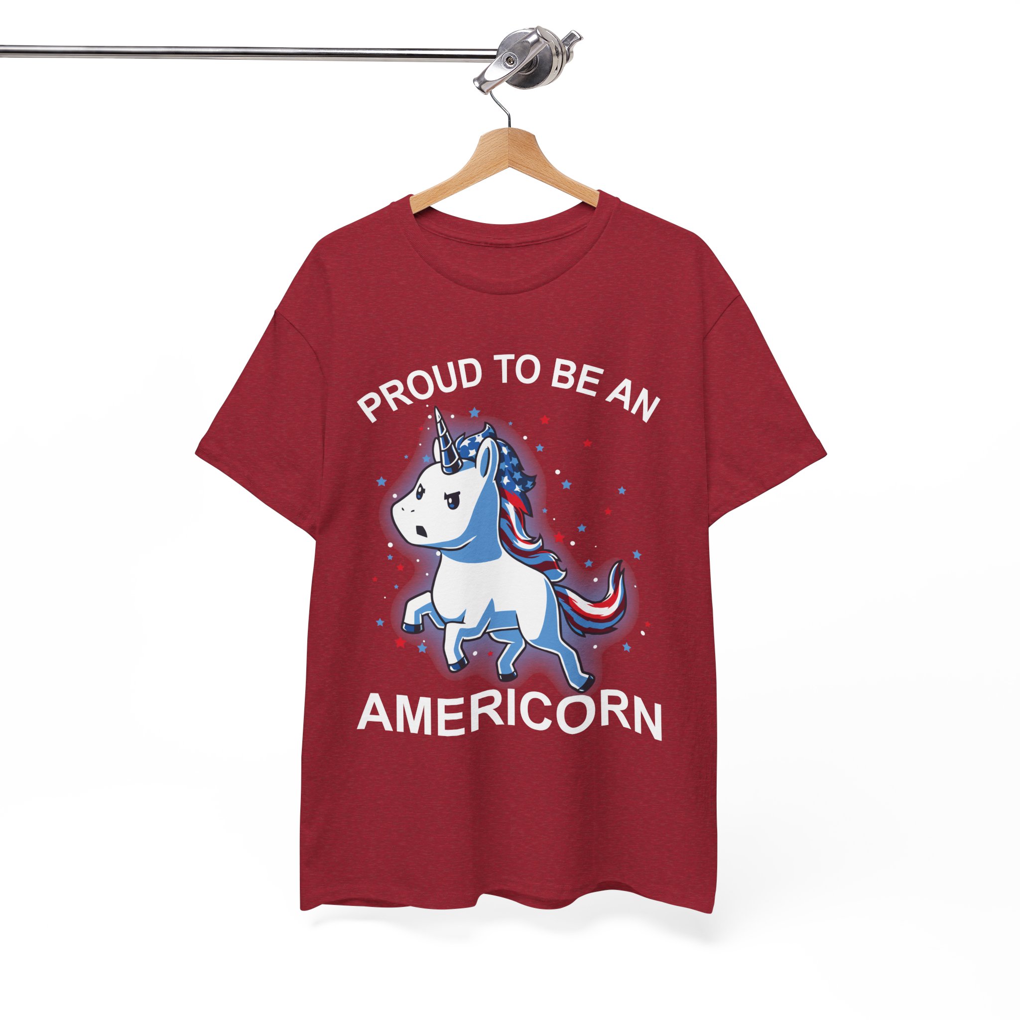 Proud to Be an American Patriotic Unicorn Tee - Image 10