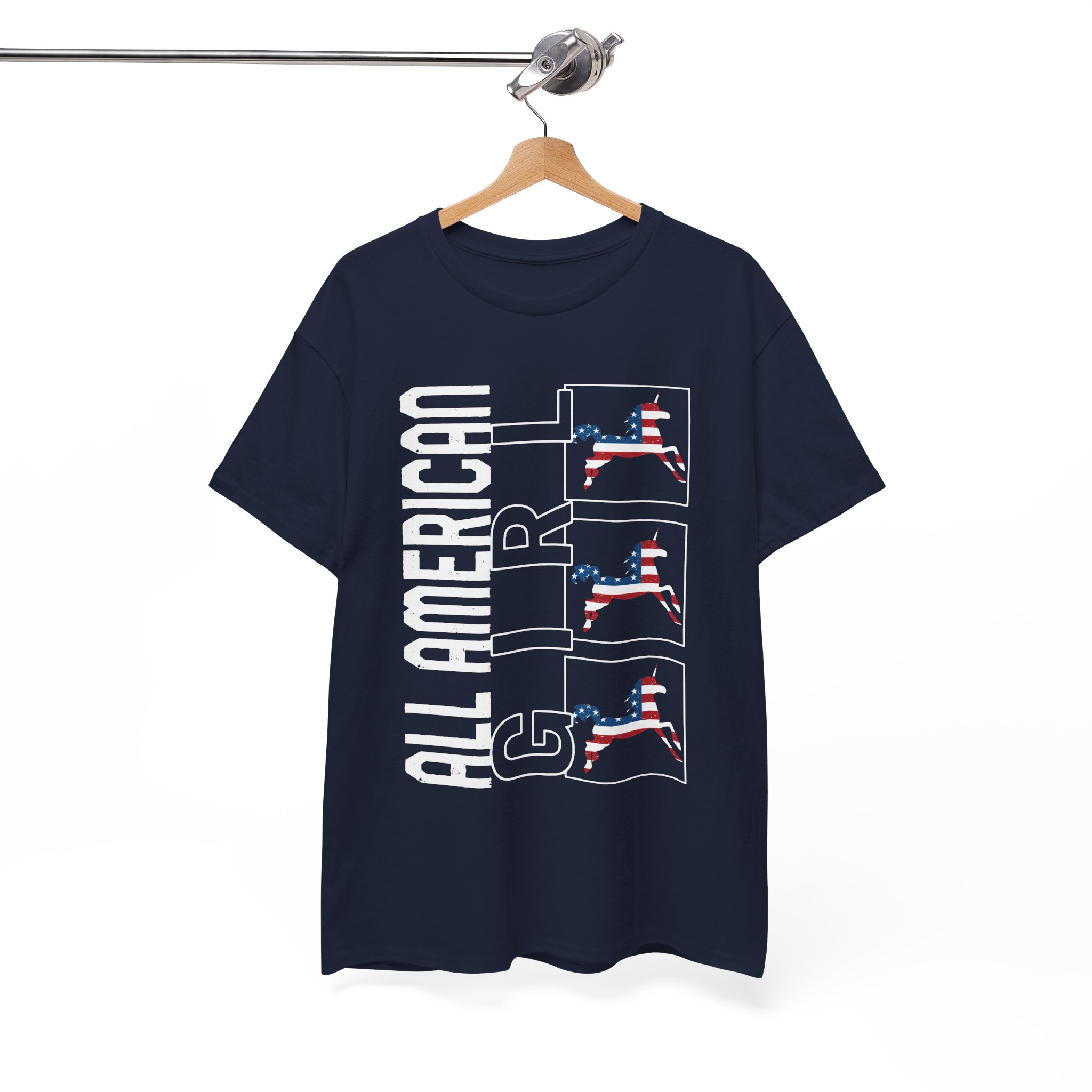All American Girl Patriotic USA 4th Of July T‑Shirt - Image 8