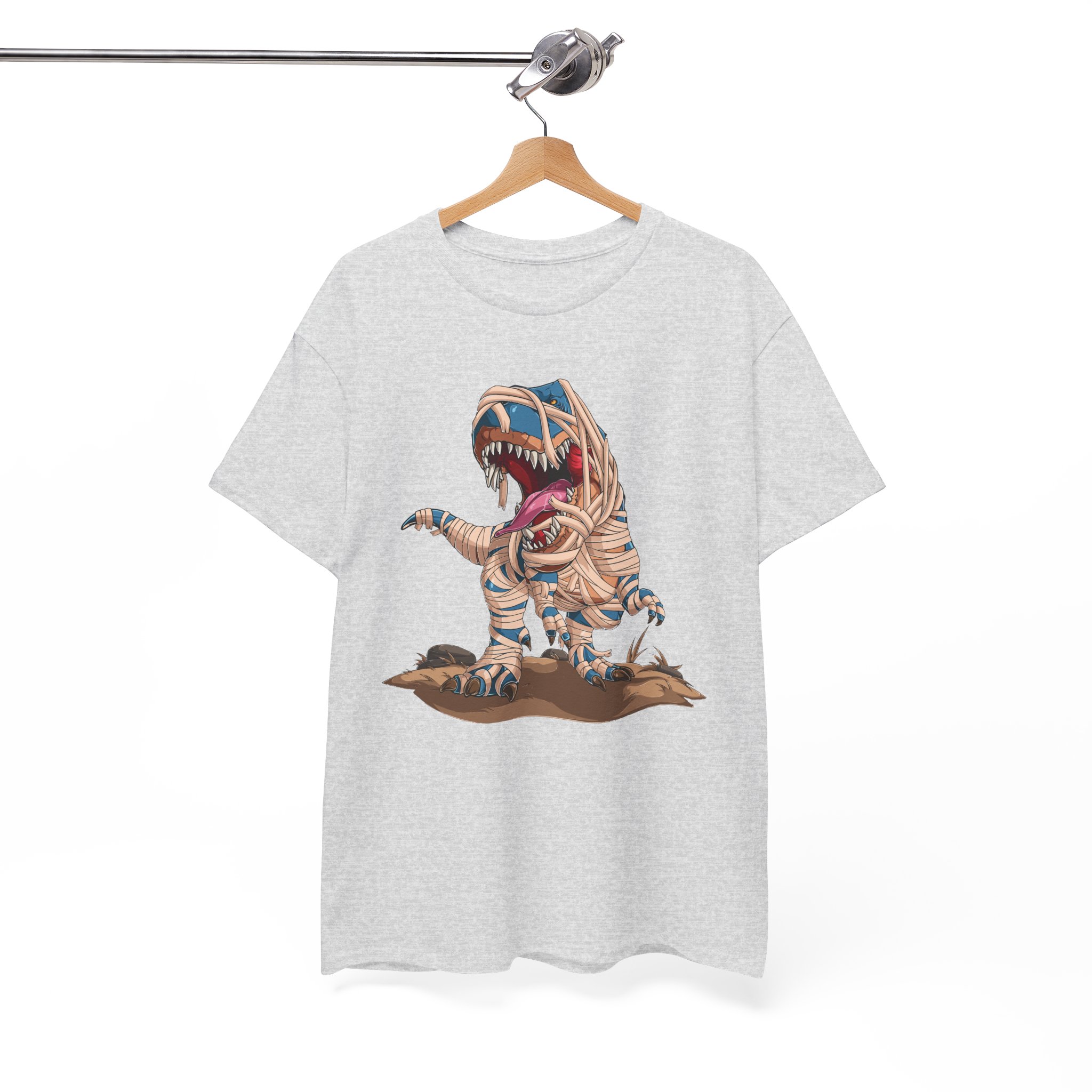 Dinosaur T-Rex Mummy Halloween Costume T‑Shirt