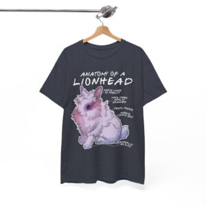 Anatomy of a Lionhead Rabbit T-Shirt