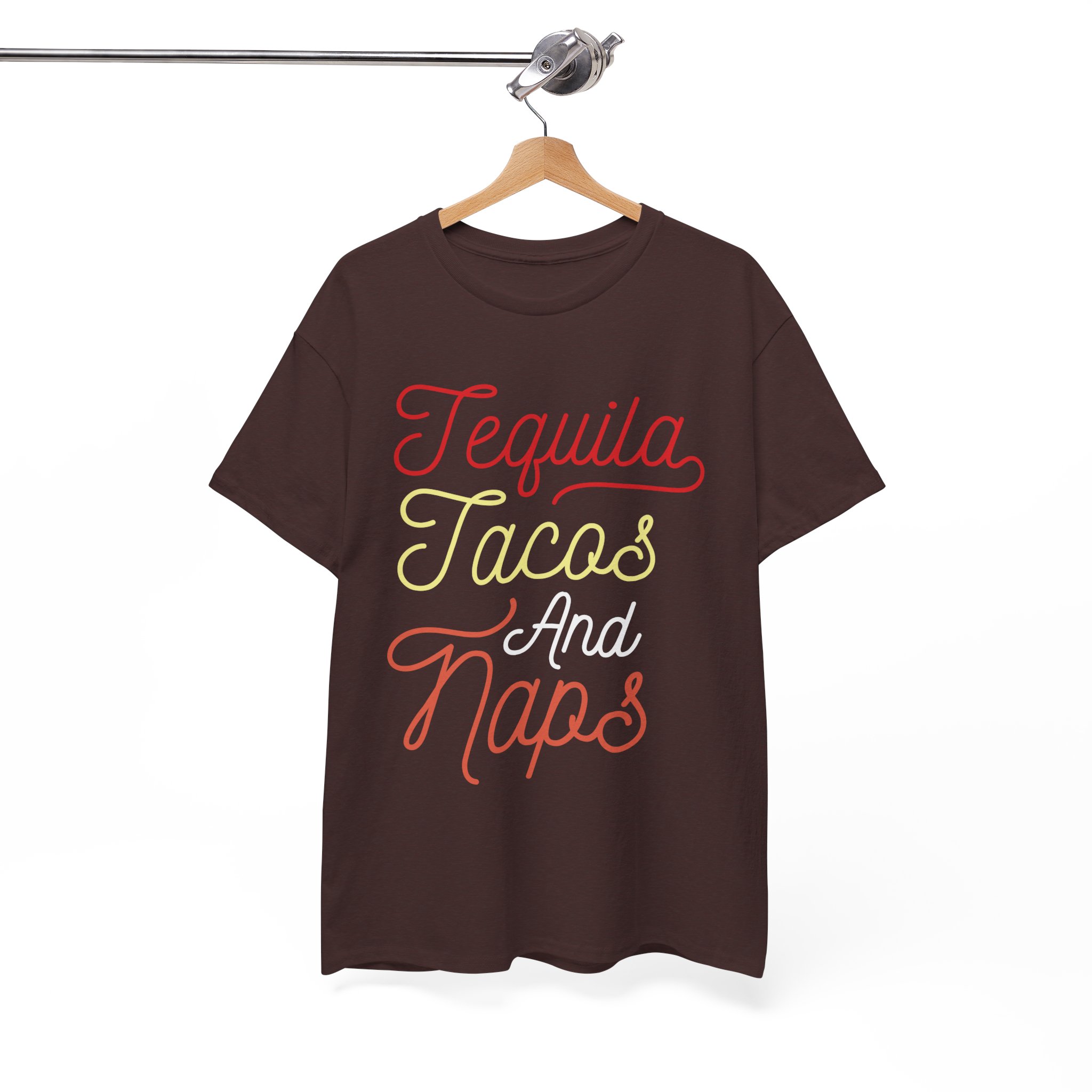 Tequila Tacos and Naps Funny T-Shirt - Image 2