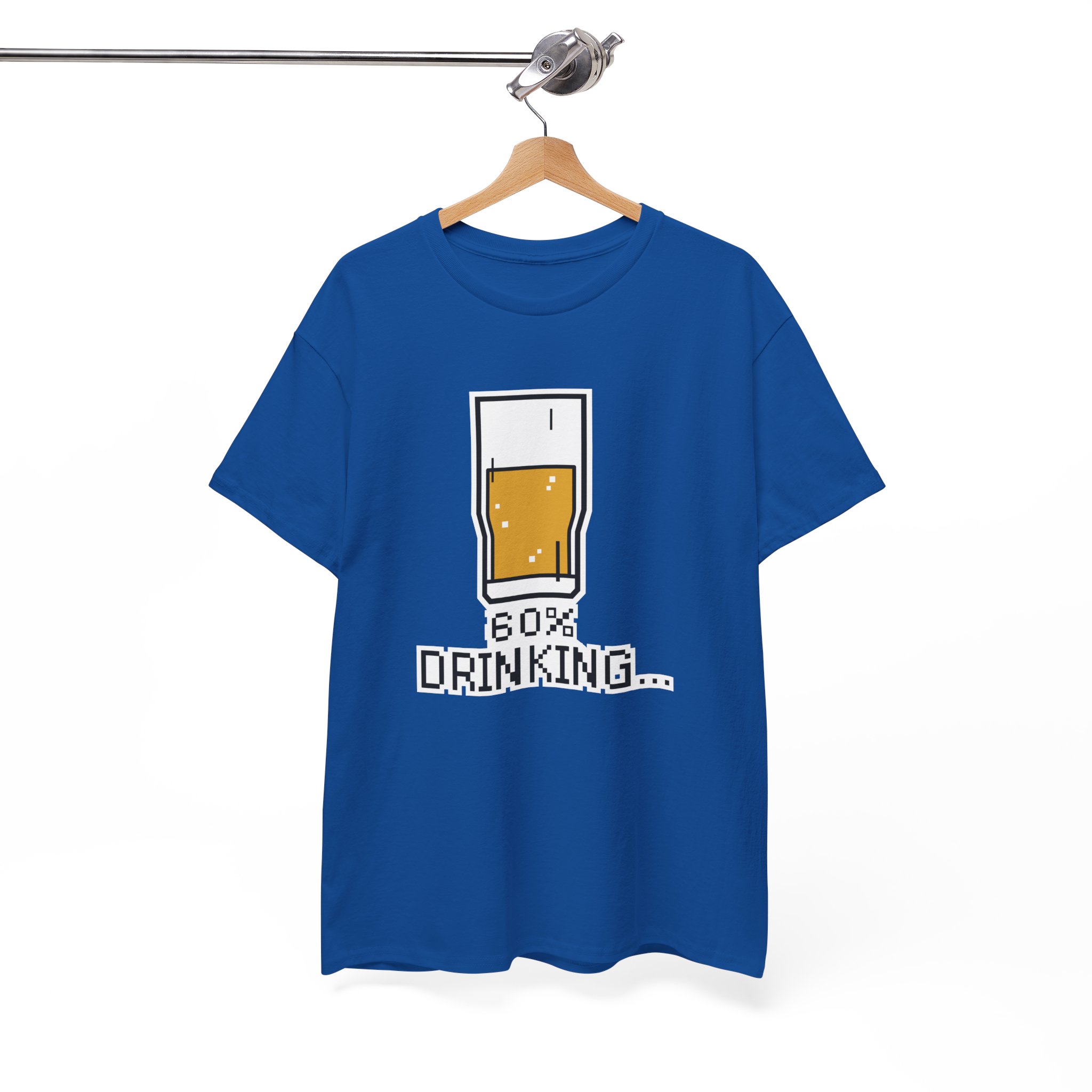 Beer 60% Drinking Team T-Shirt - Image 11