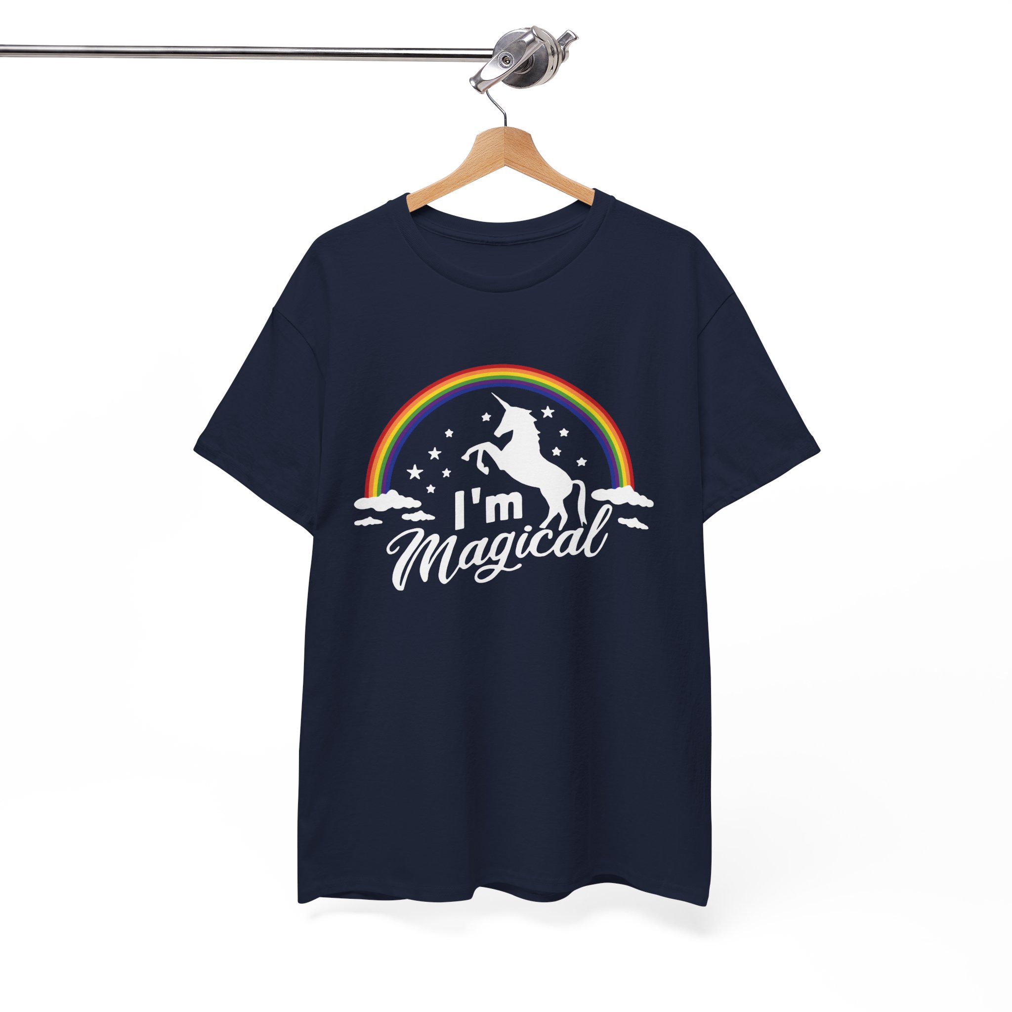 I'm Magical Unicorn Rainbow T-Shirt - Image 8