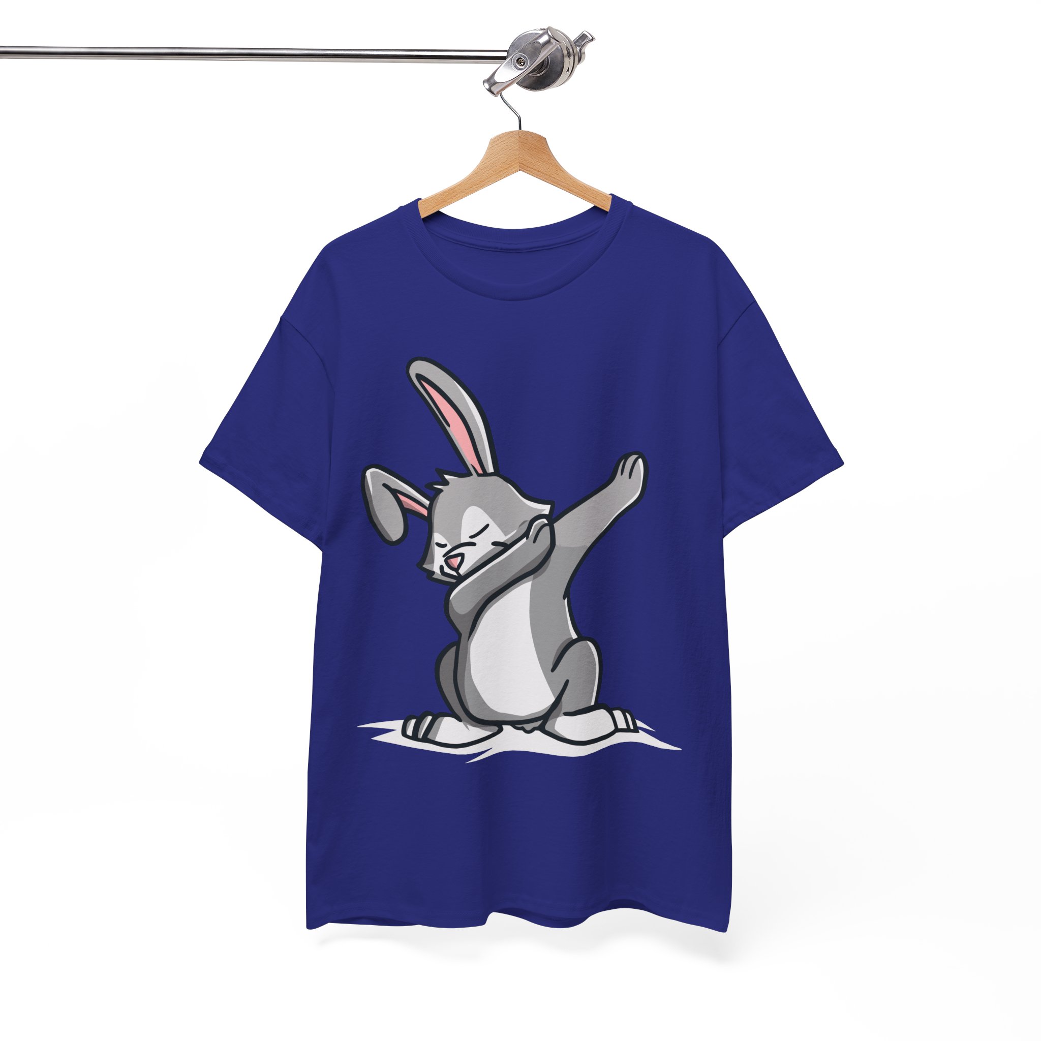 Easter Bunny Dabbing Funny T-Shirt - Image 11