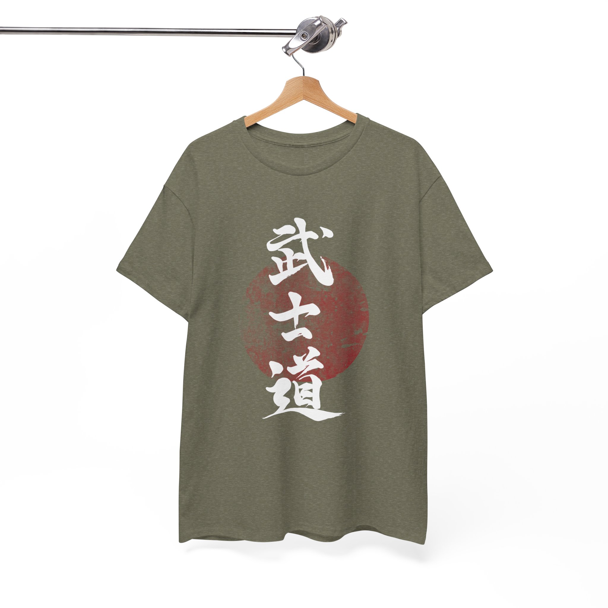 Bushido Kanji Japanese Samurai T-Shirt - Image 3