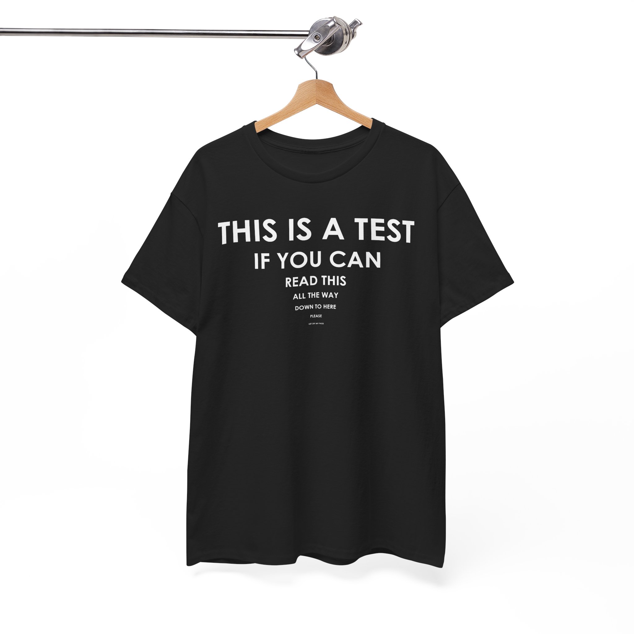 Home Test Eye Vision Funny T-Shirt - Image 3