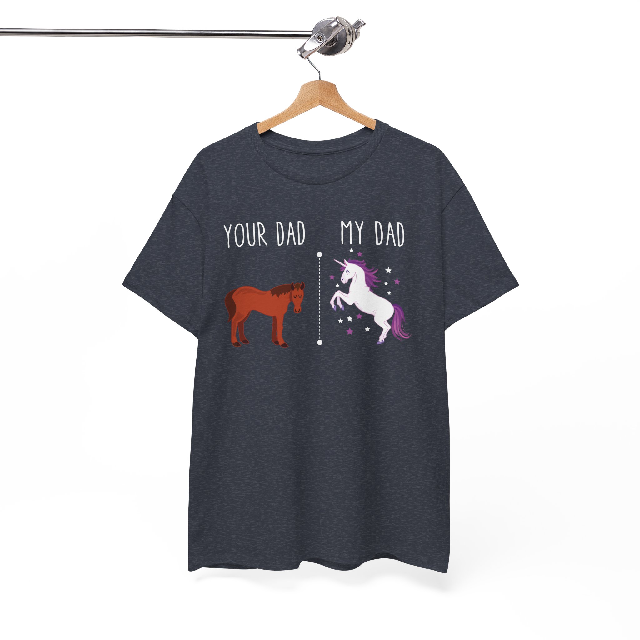 Your Dad / My Dad Funny Father’s Day T-Shirt - Image 9