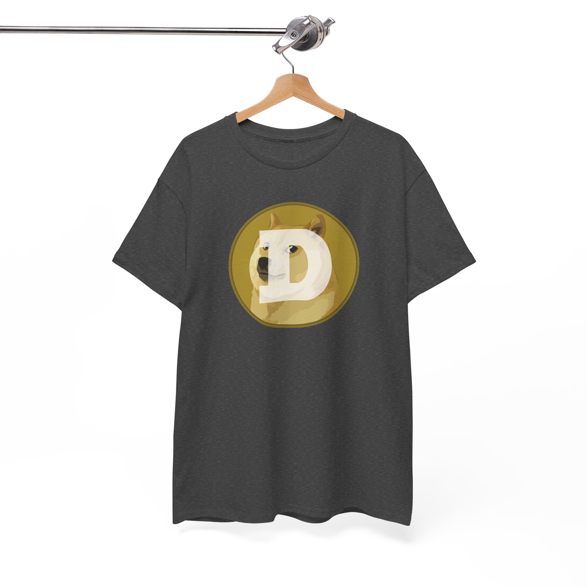 Doge Coin Holder T-Shirt - Image 4
