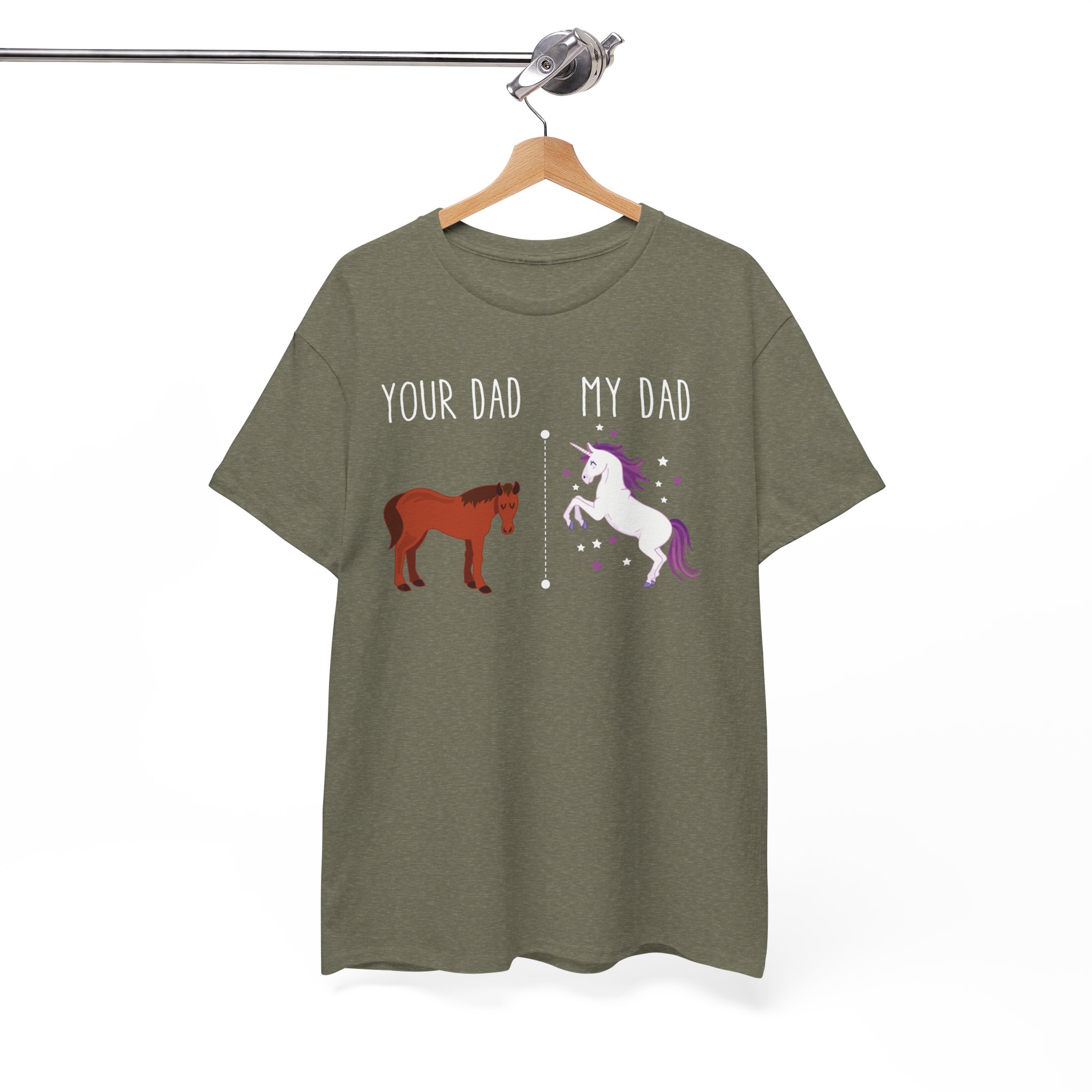 Your Dad / My Dad Funny Father’s Day T-Shirt - Image 4