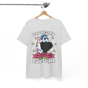 Dadacorn Awesome Unicorn Dad Tee for Father’s Day T‑Shirt