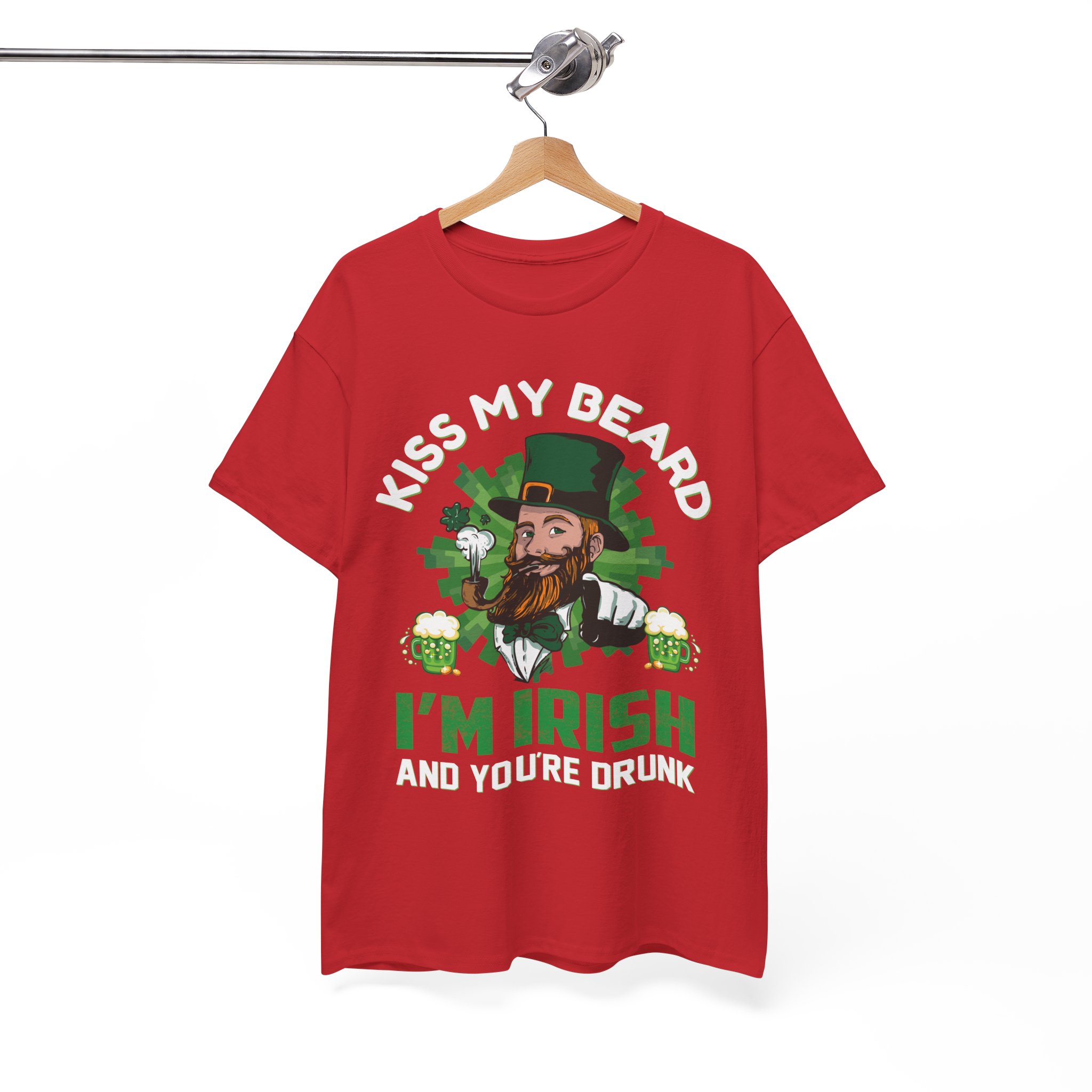 Funny I'm Irish Leprechaun T-Shirt - Image 4