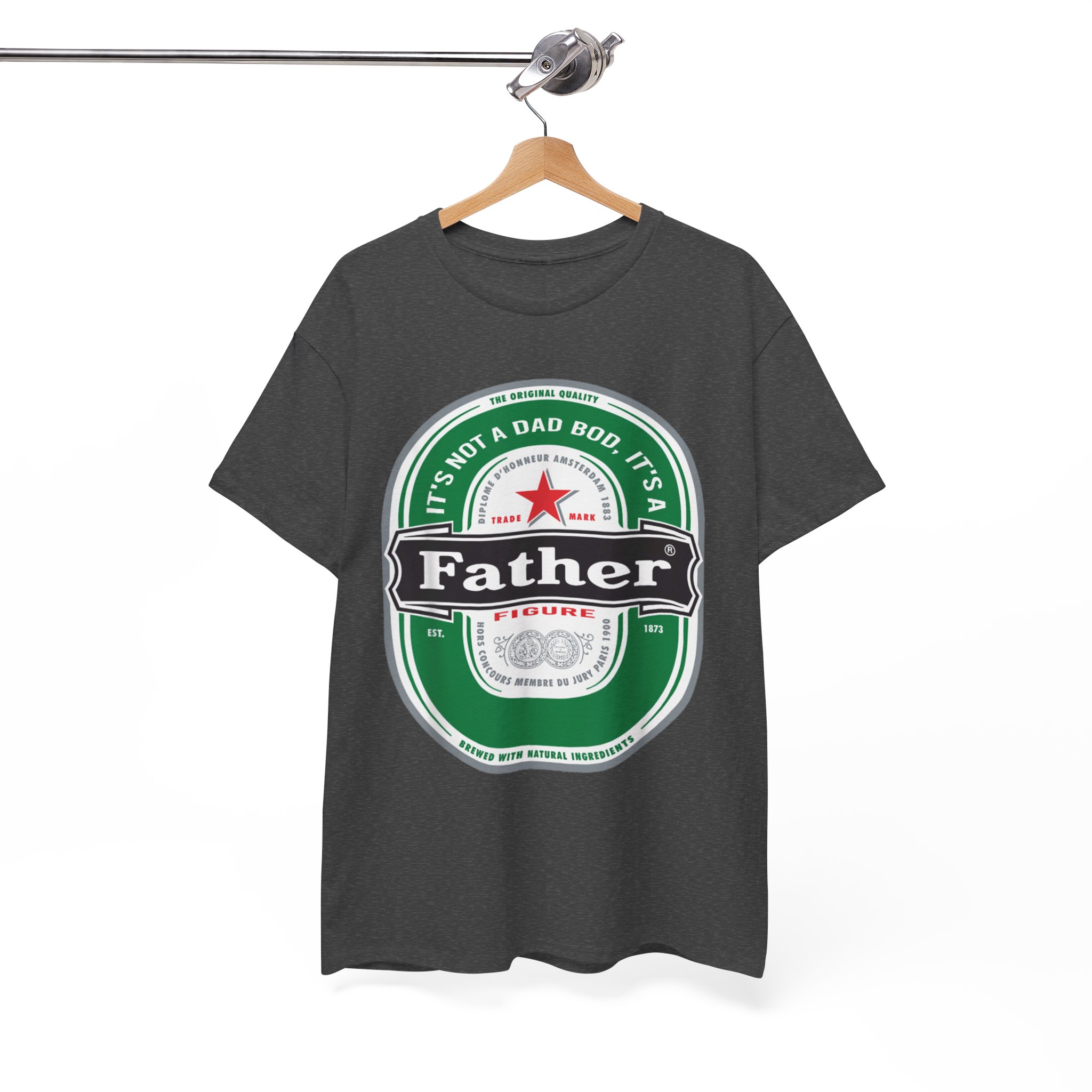 Father Beer Vintage Brewery Father's Day Gift T-Shirt - Image 8