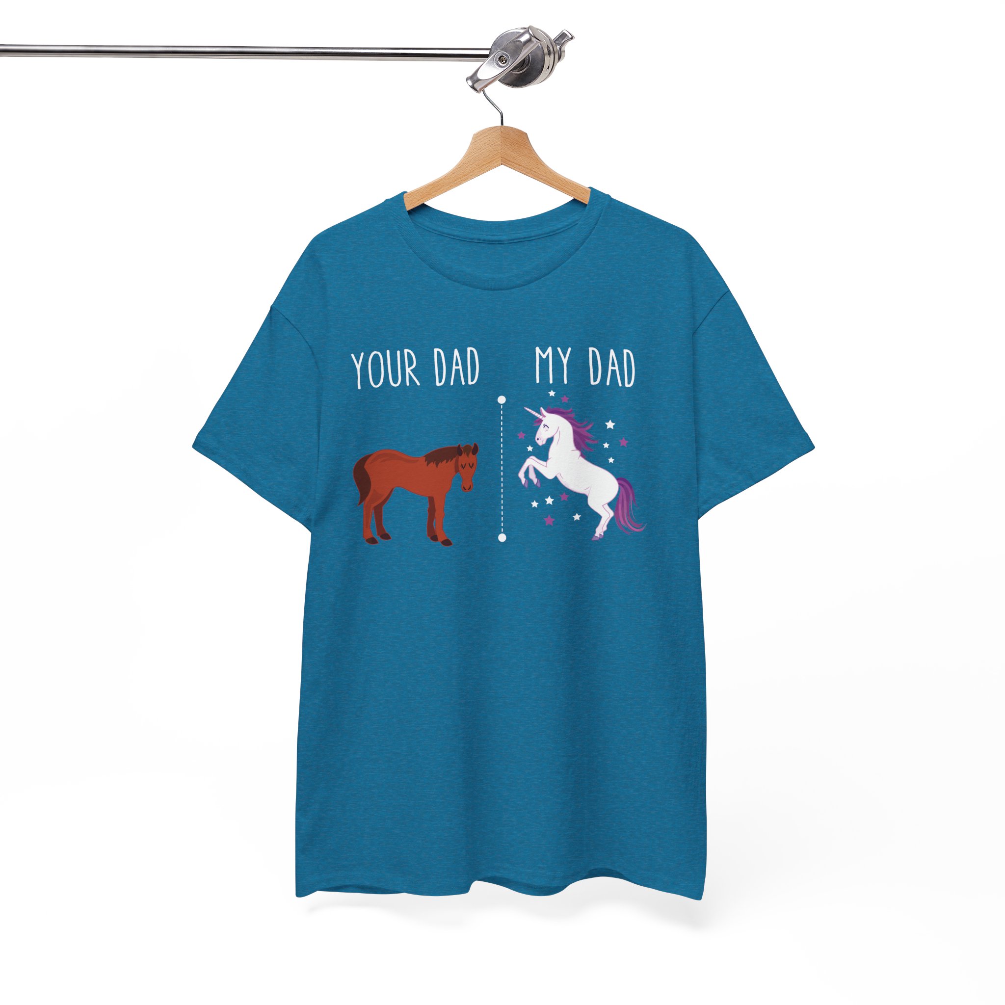 Your Dad / My Dad Funny Father’s Day T-Shirt - Image 6