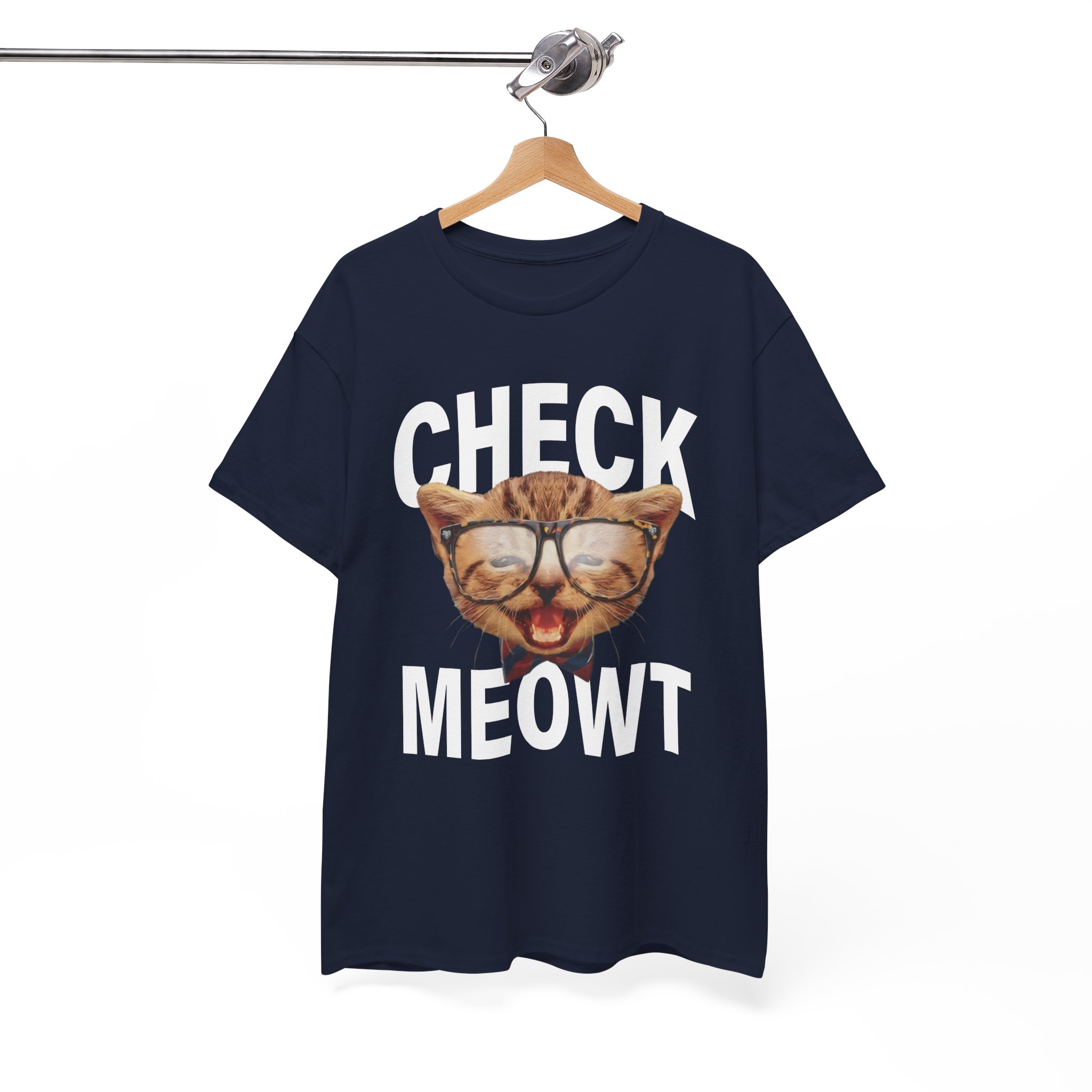 Check Meowt Cat Lover T-Shirt - Image 6