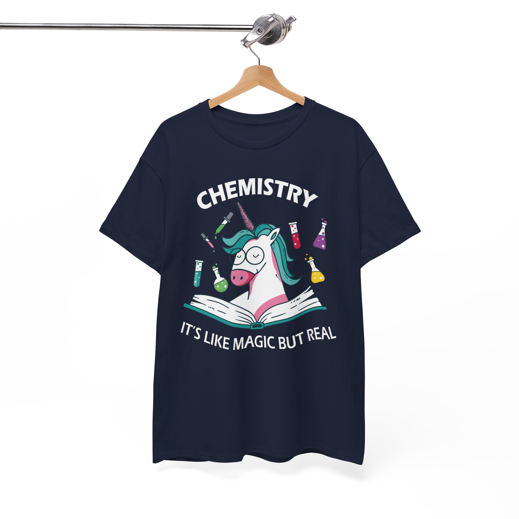 Chemistry Science Tee for Students & Teachers Unicorn Lover T-Shirt - Image 8