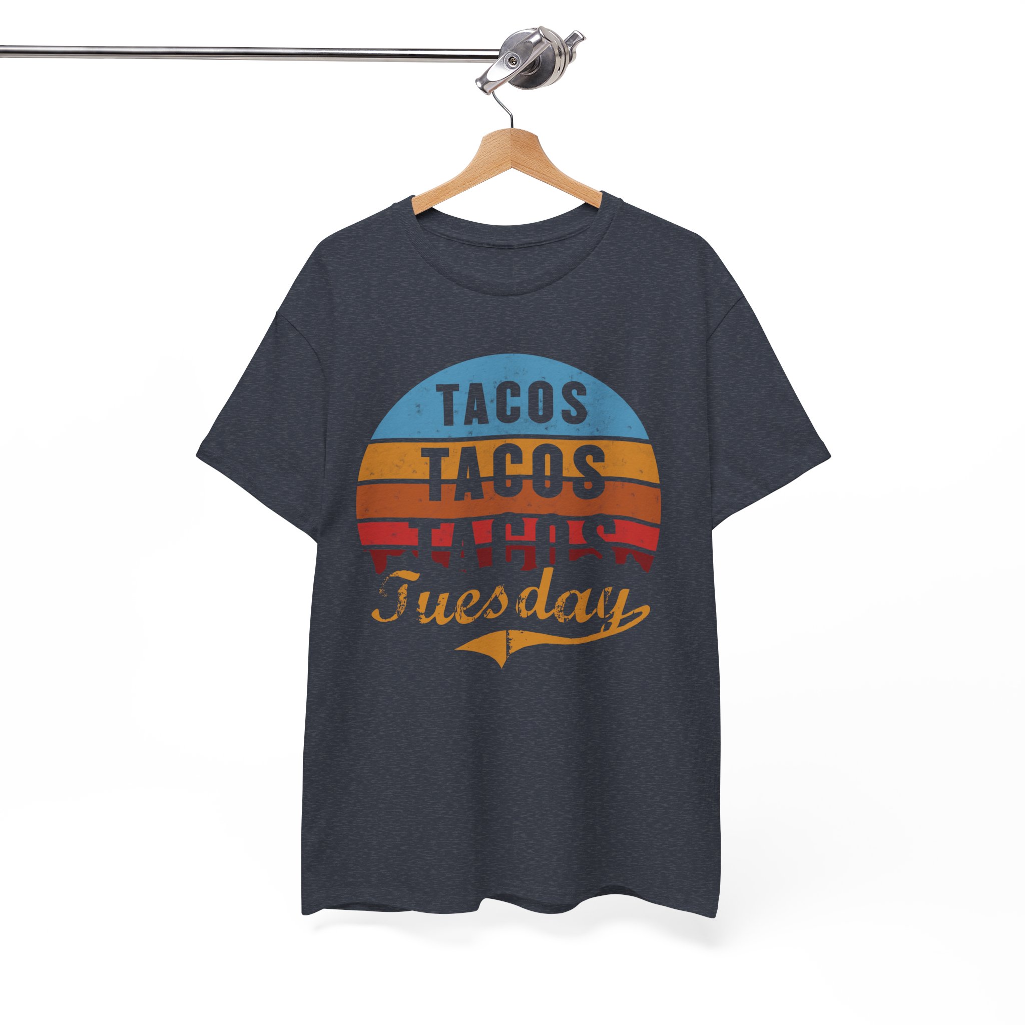Taco Tuesday Retro Vintage T-Shirt - Image 5