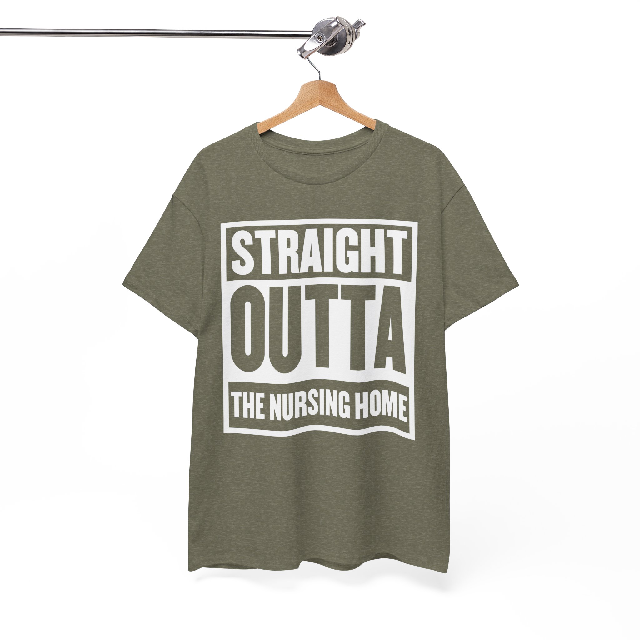 Straight Outta The Nursing Home T-Shirt - Image 4