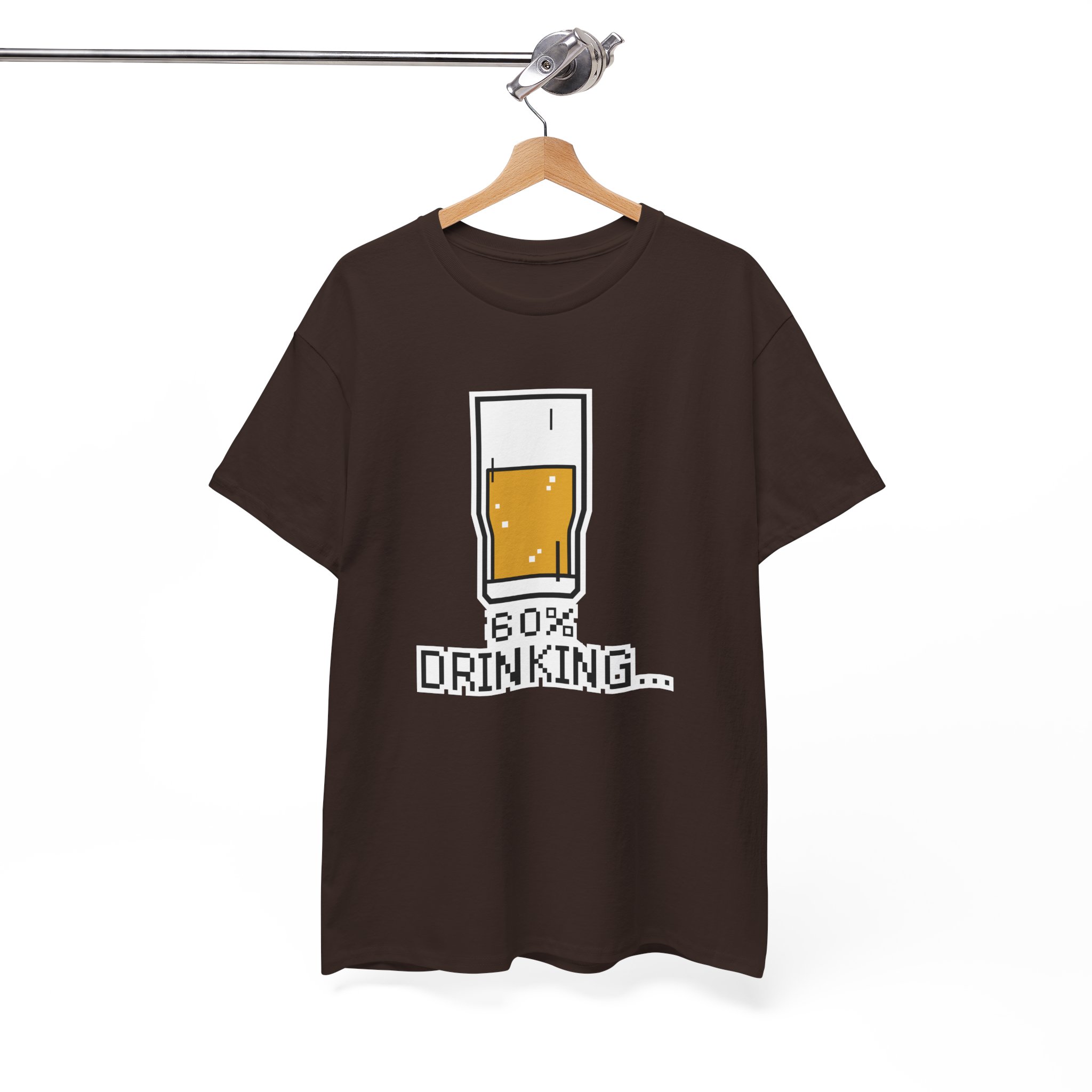 Beer 60% Drinking Team T-Shirt - Image 5