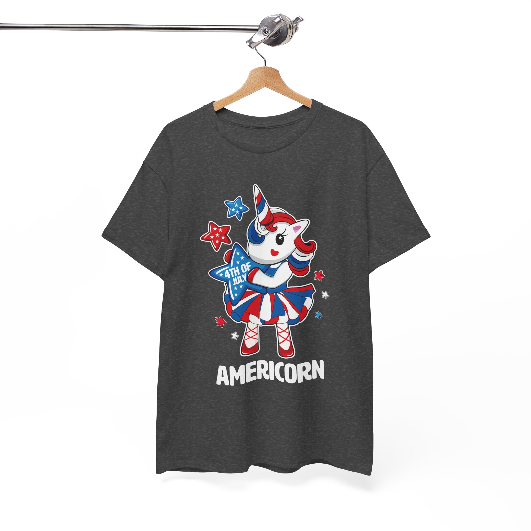 Americorn Patriotic T-Shirt – 4th of July Unicorn Tee