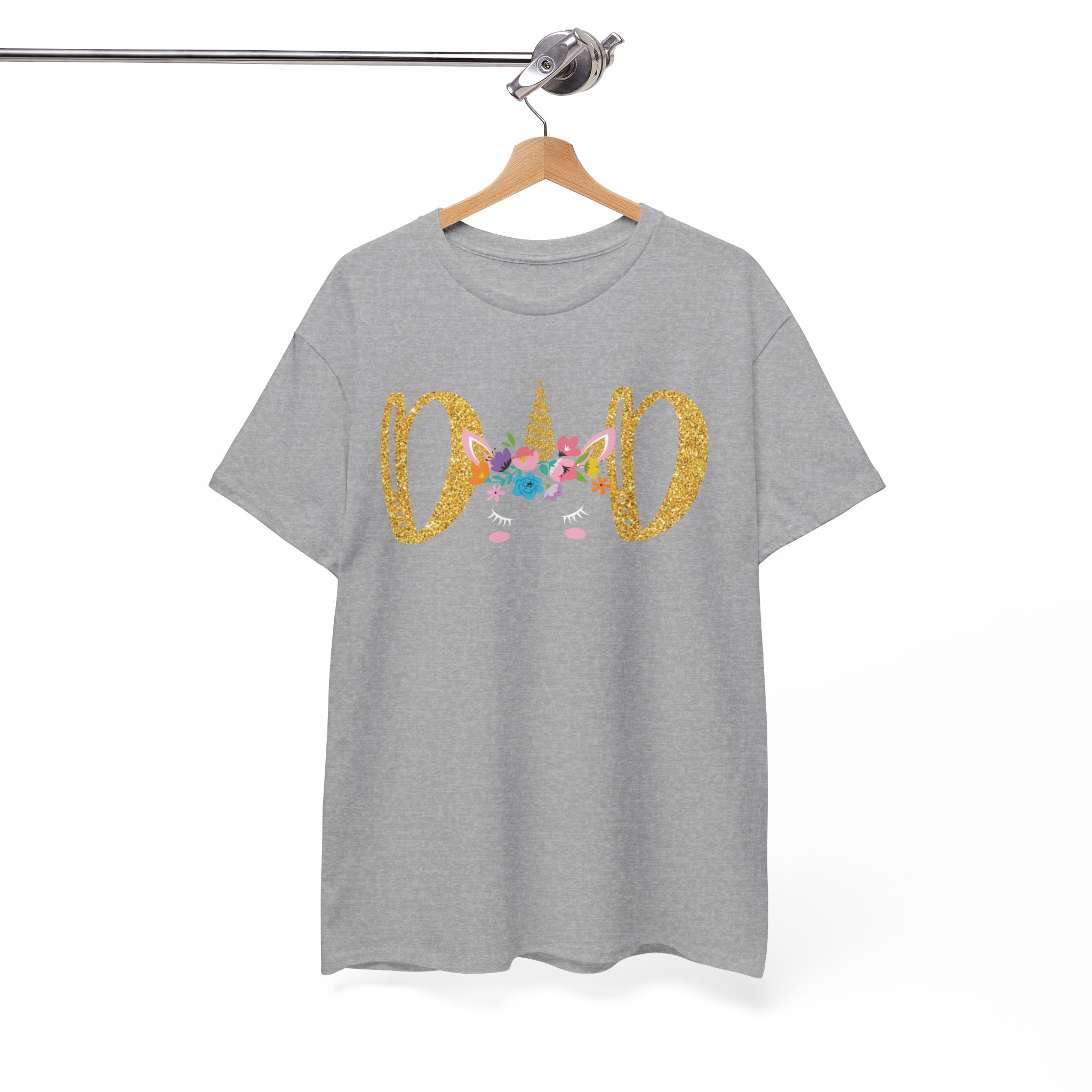 Unicorn Dad Father’s Day Gift T-Shirt - Image 6