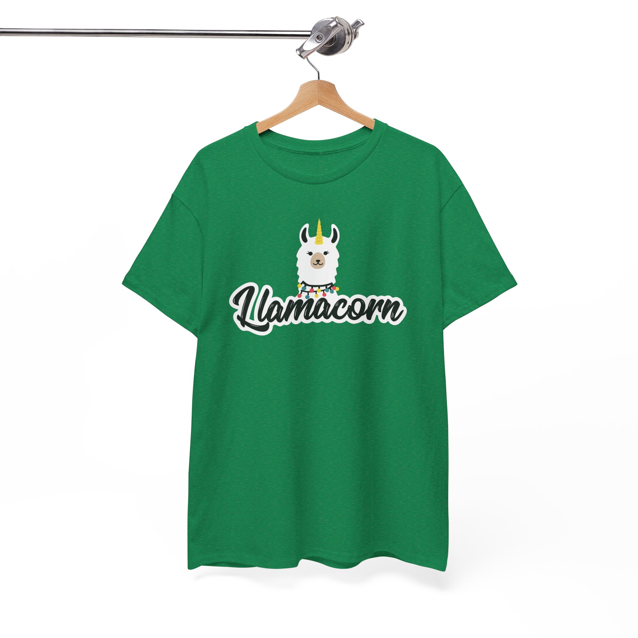 Llamacorn Graphic Tee - Cute Llama Unicorn Shirt - Image 5