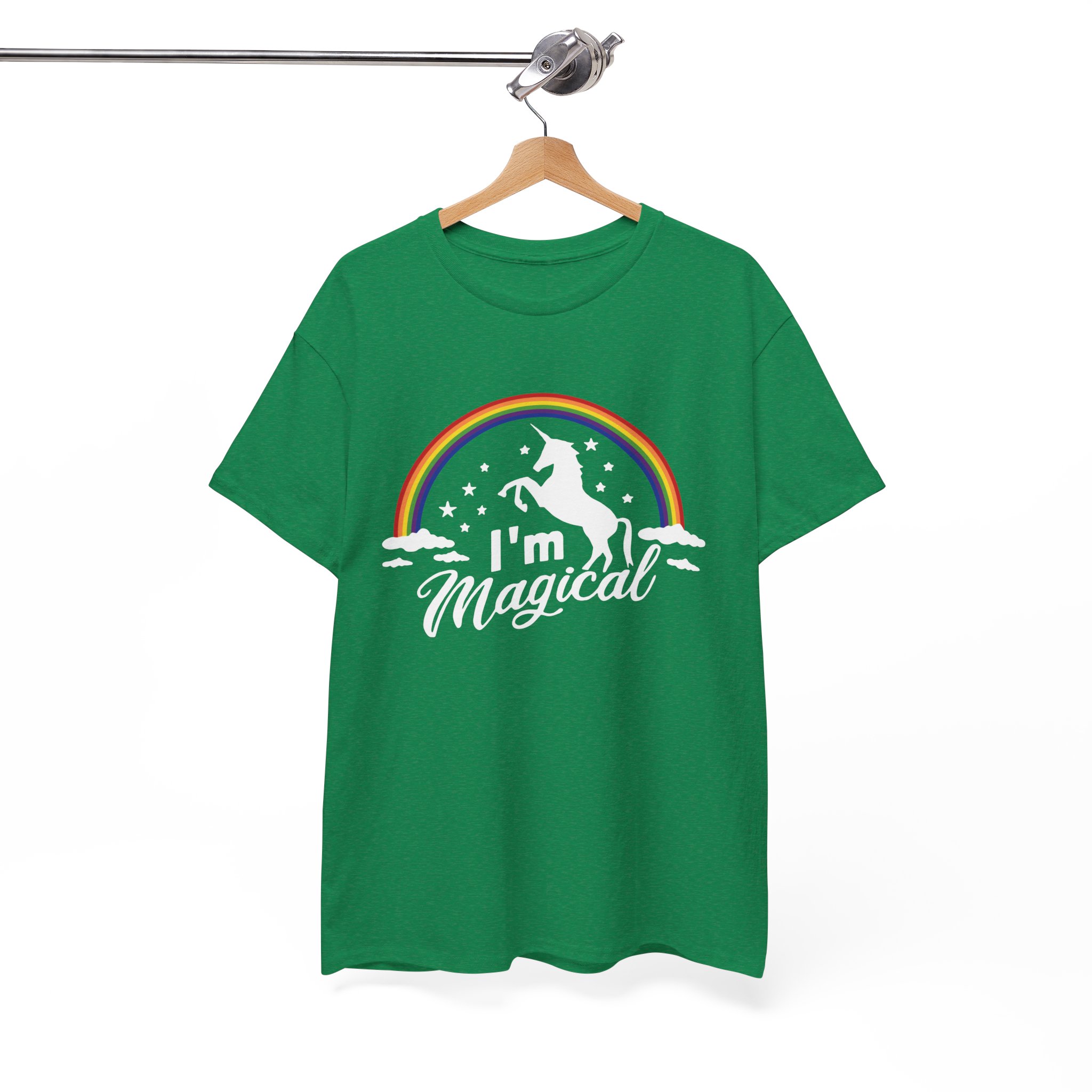I'm Magical Unicorn Rainbow T-Shirt - Image 5