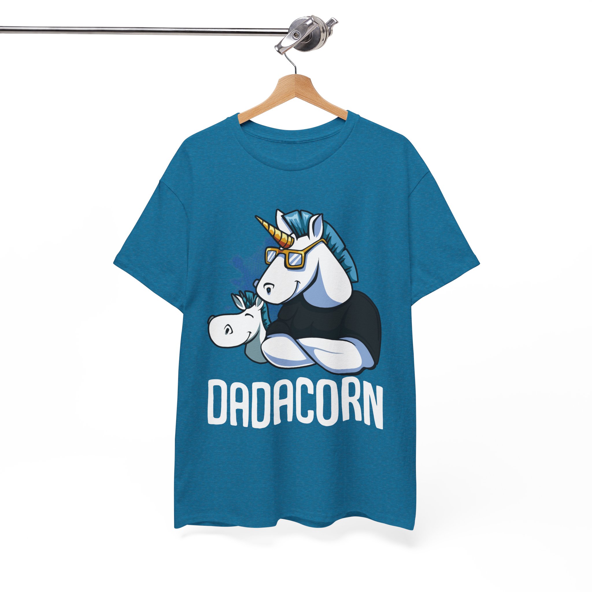 Dadacorn Unicorn Tee For Father’s Day Gift T-Shirt - Image 6