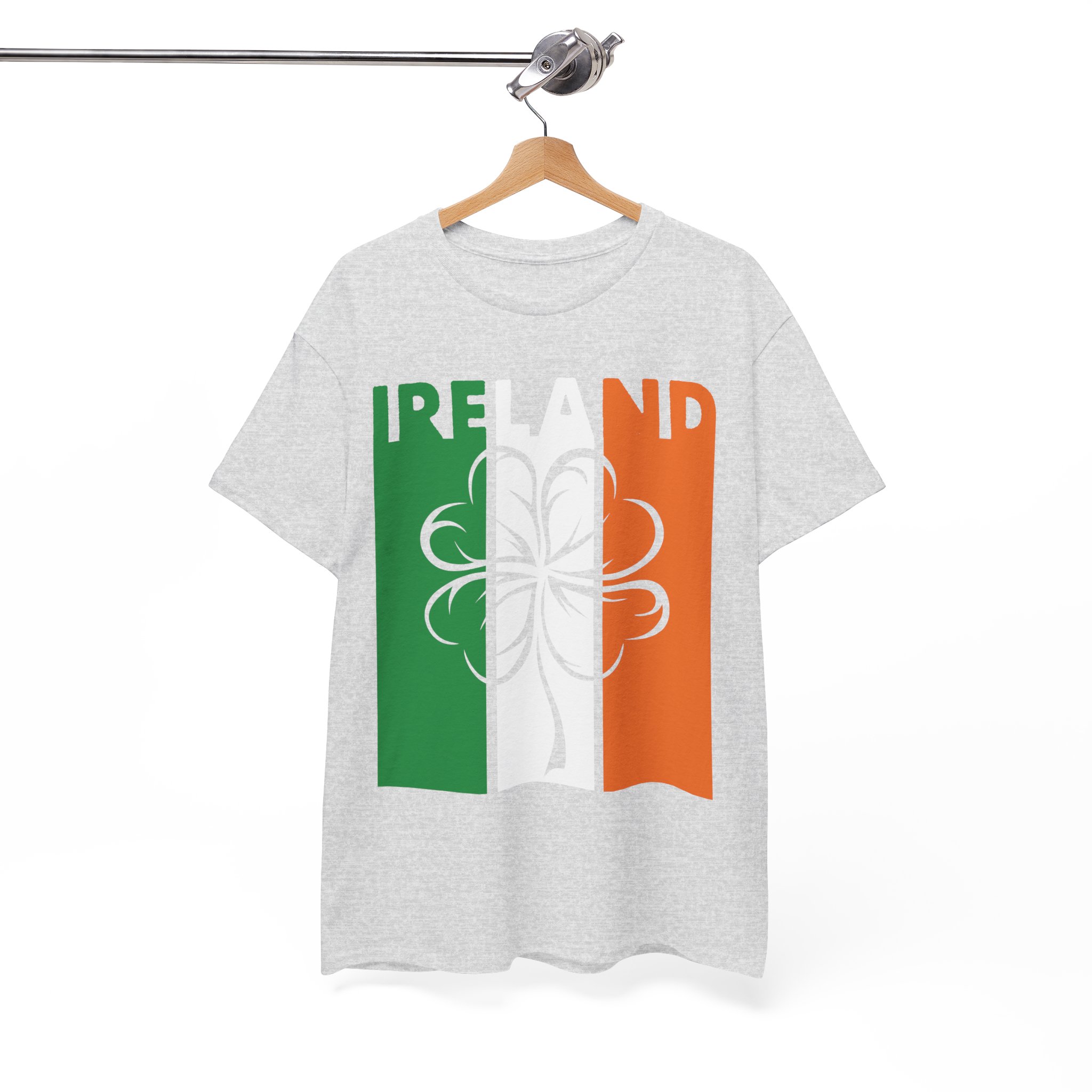 Ireland Flag Shamrock St. Patrick’s Day T-Shirt - Image 2