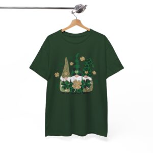 St. Patrick's Day Shamrock Gnome Clover Irish Holiday T-Shirt