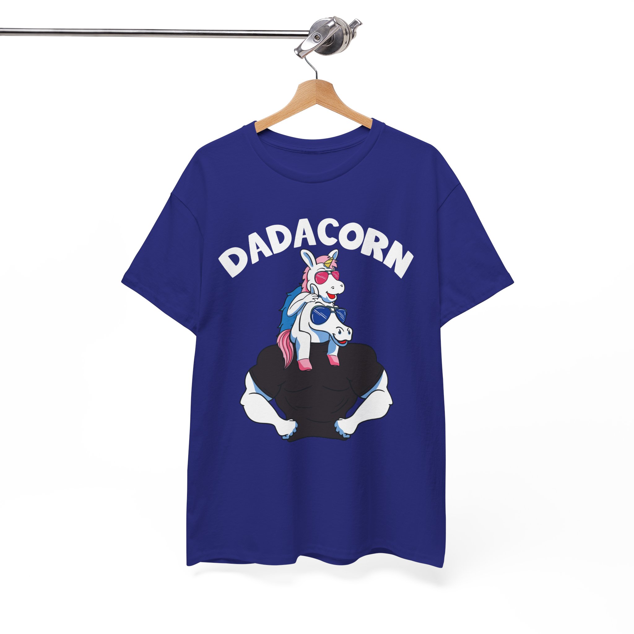 Dadacorn Funny Unicorn Dad Tee for Father’s Day - Image 10