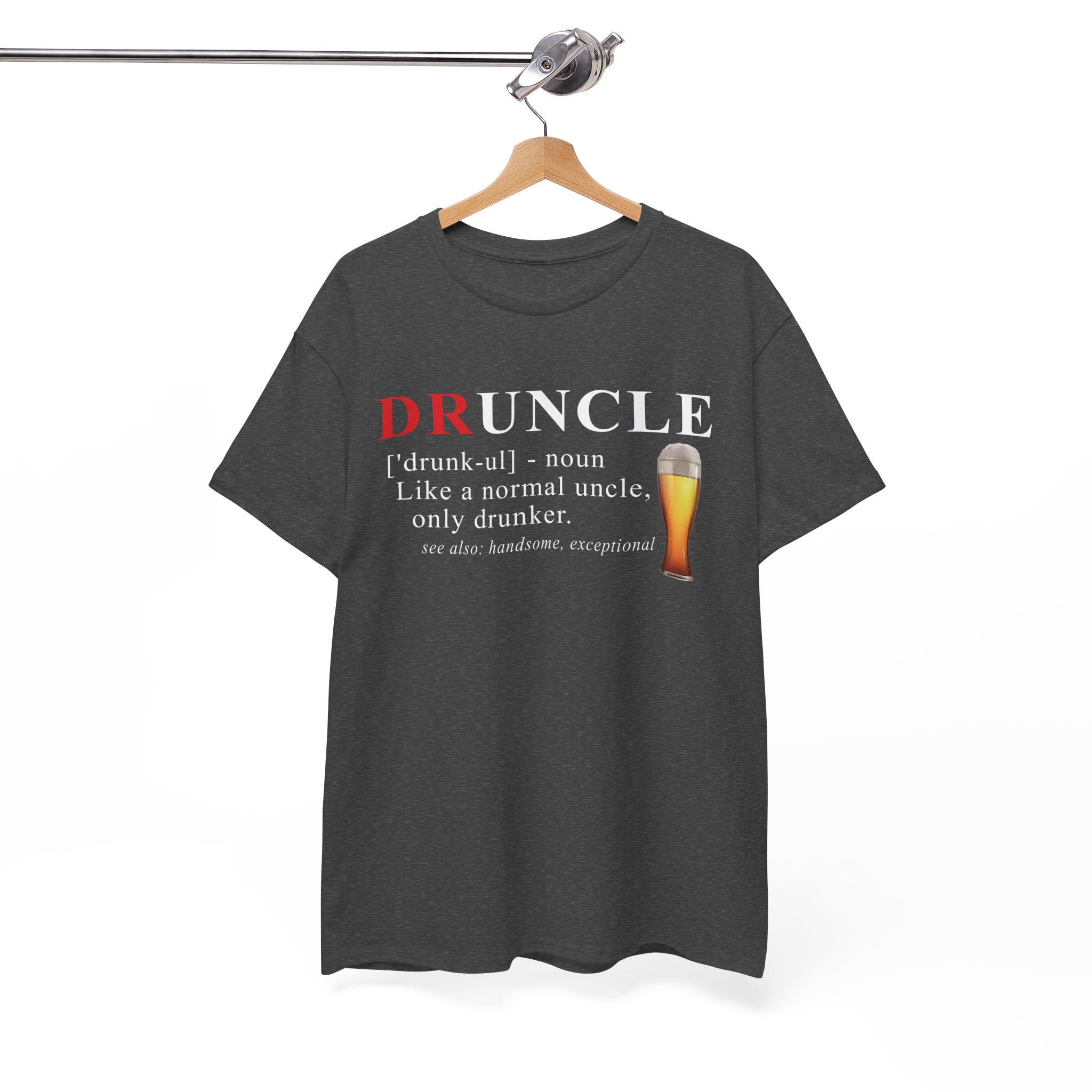 Druncle Definition Funny Beer Lover Uncle T-Shirt