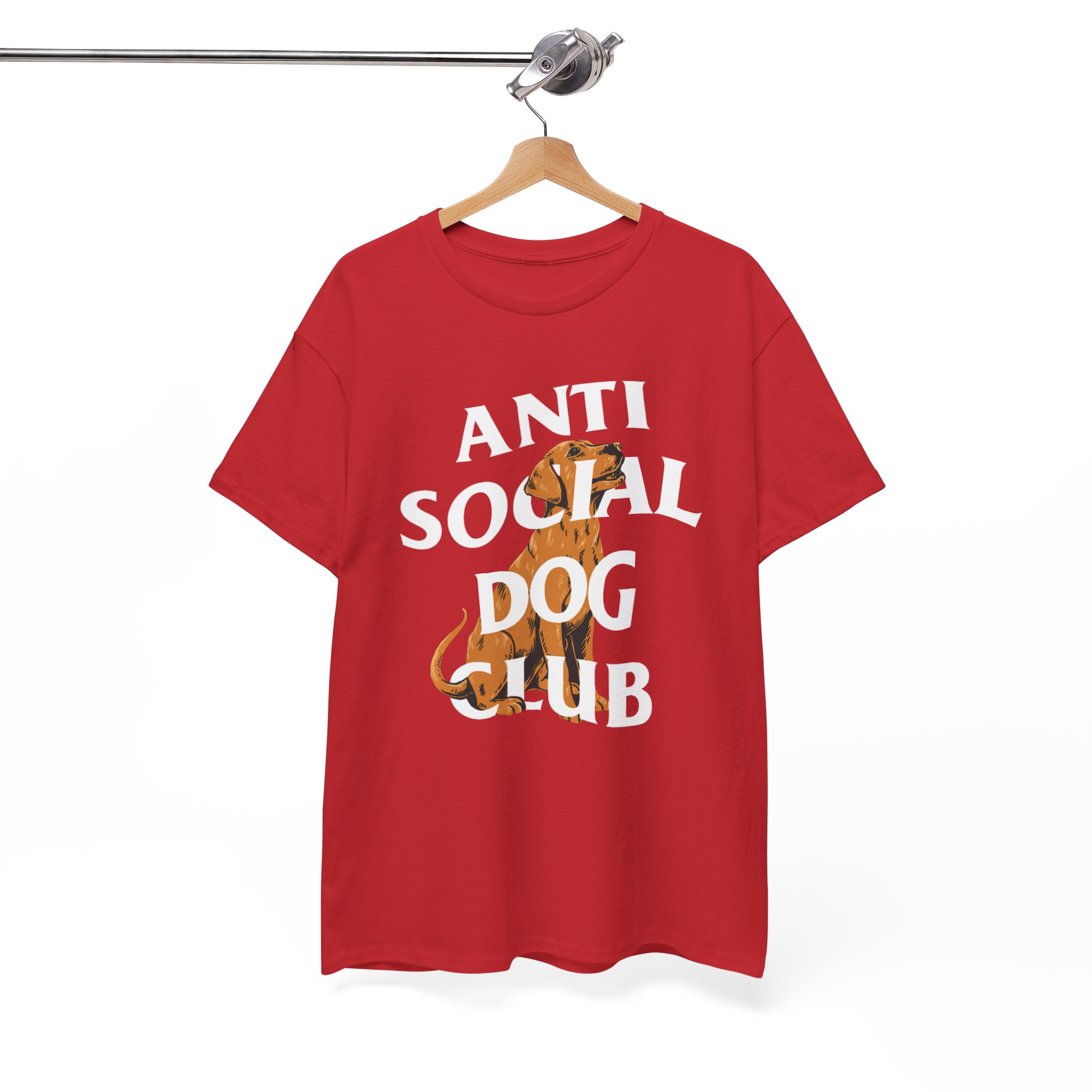 Anti Social Dog Club Funny T-Shirt - Image 7