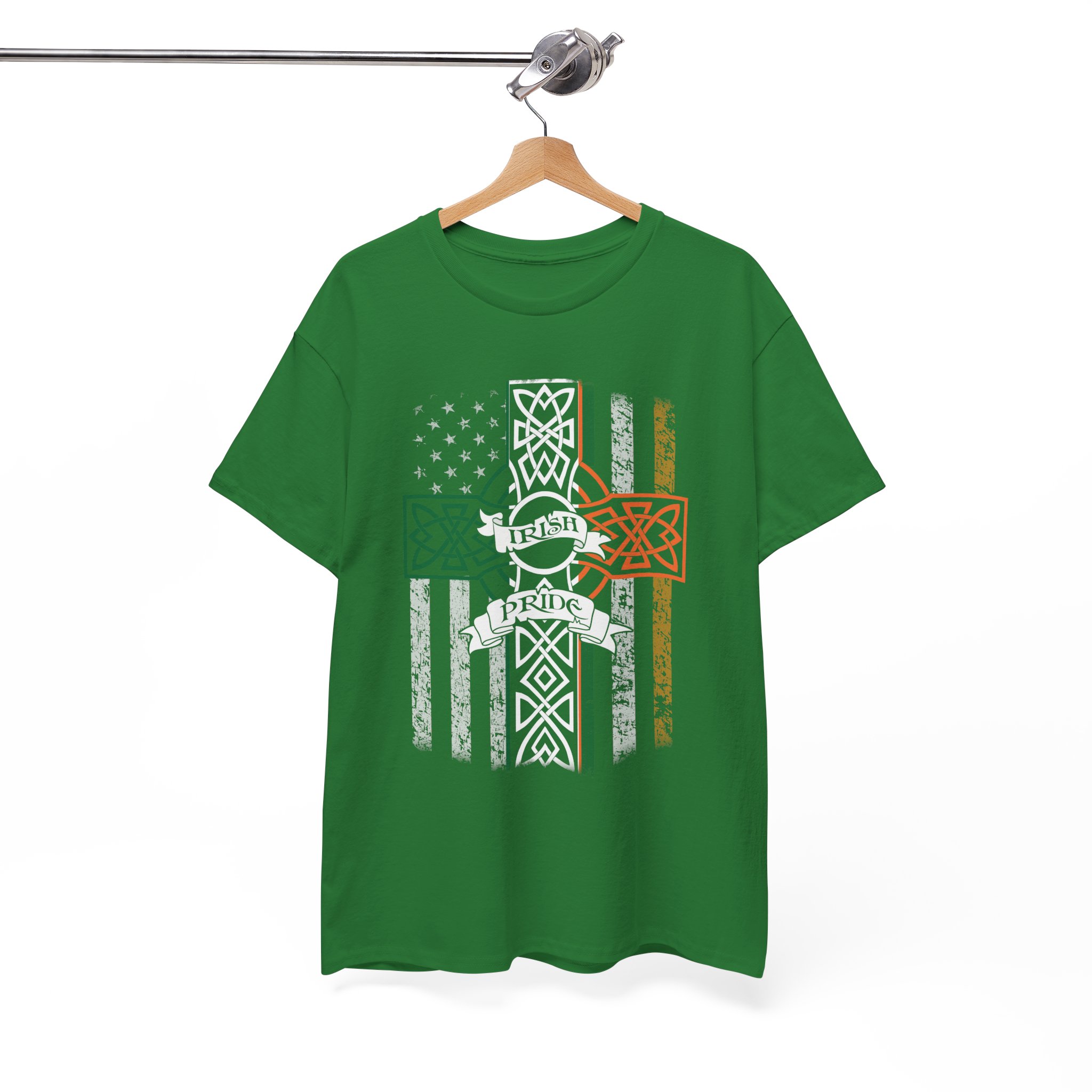 Celtic Cross Irish Pride T‑Shirt - Image 3