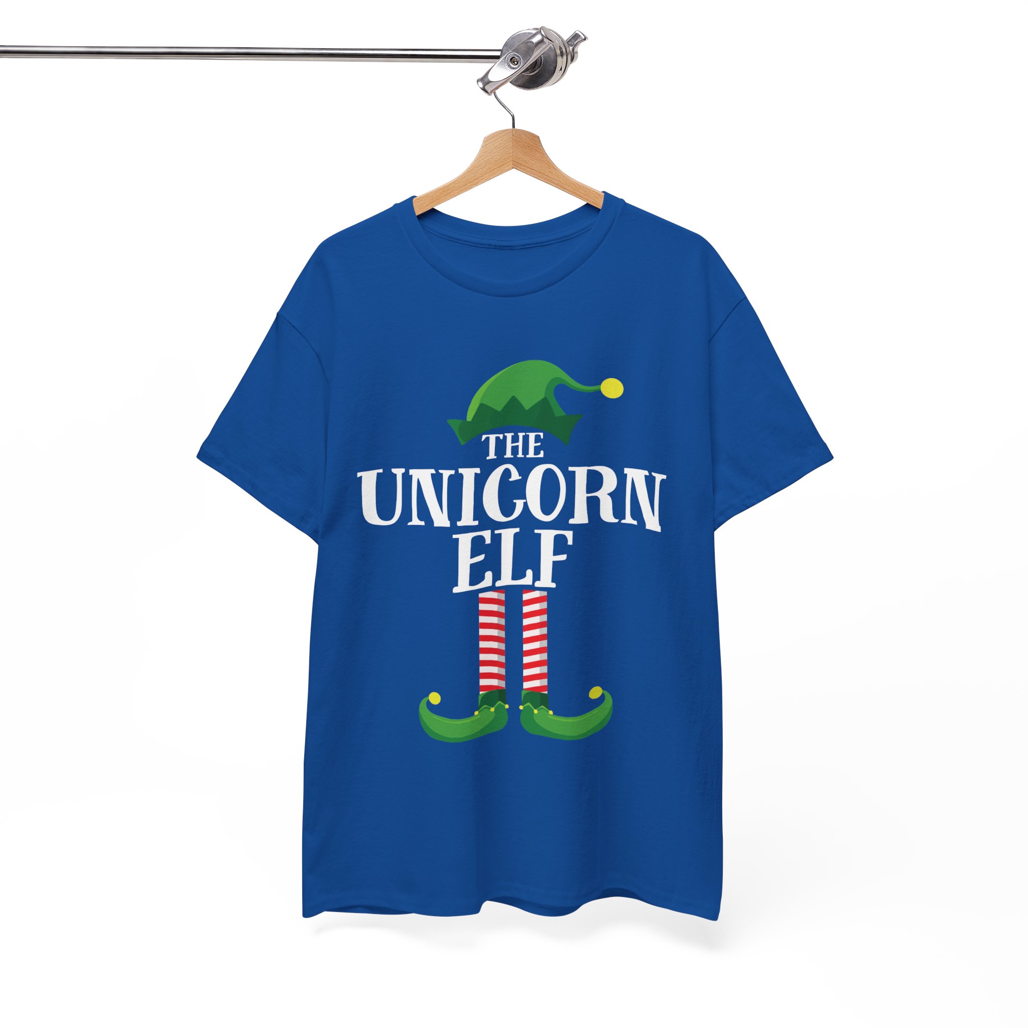 The Unicorn Elf Christmas Gift T-Shirt - Image 8
