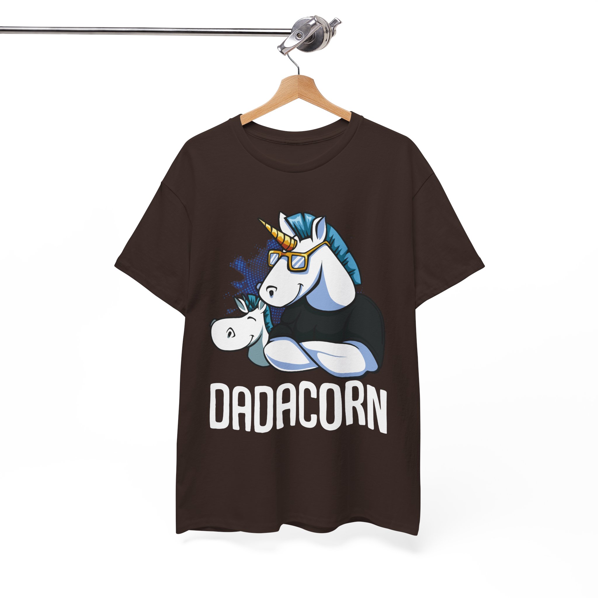 Dadacorn Unicorn Tee For Father’s Day Gift T-Shirt - Image 4